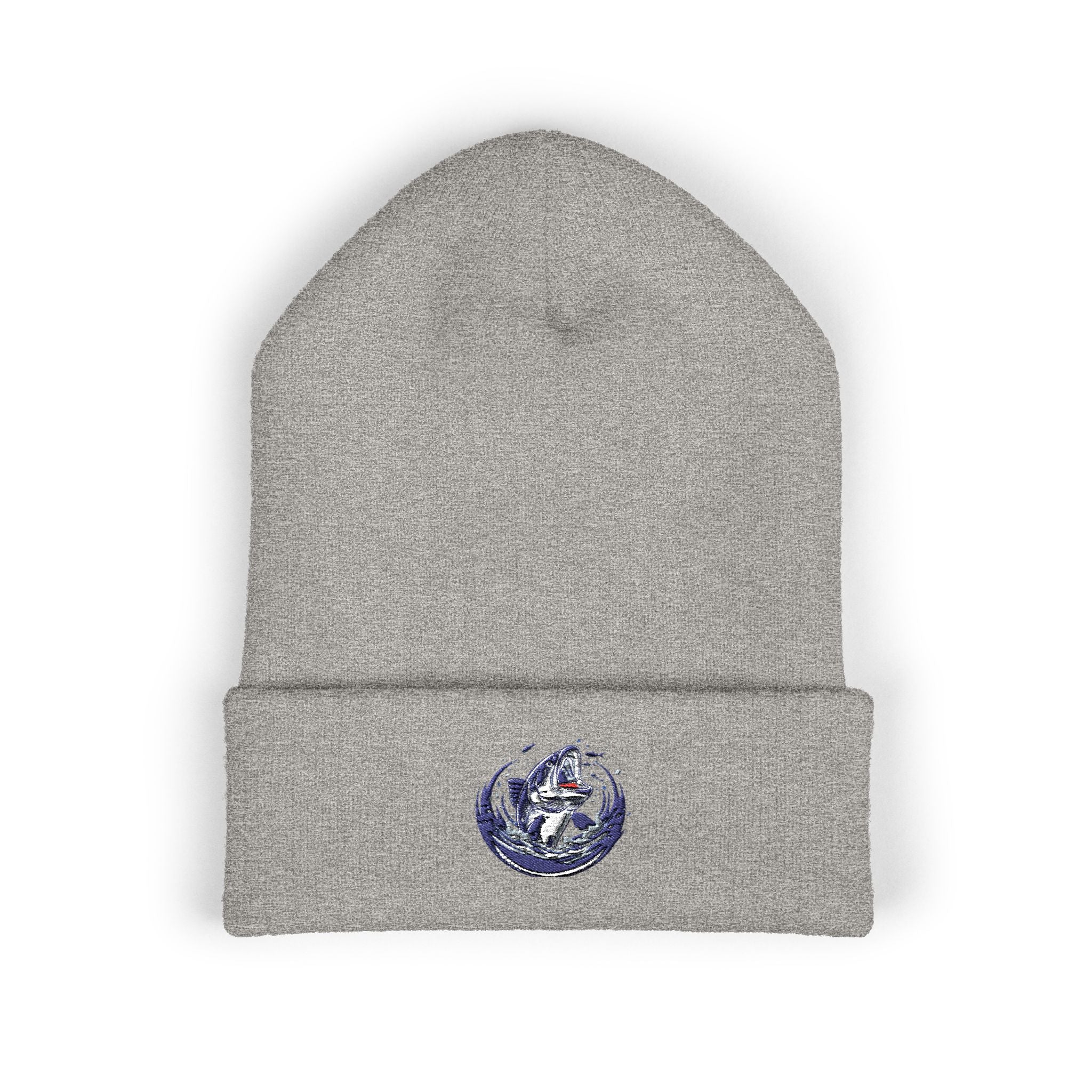 Embroidered Fishing Beanie, Fisherman Gift, Outdoor Apparel, Fishing Gear, Angler Hat, Fishing Lure Beanie