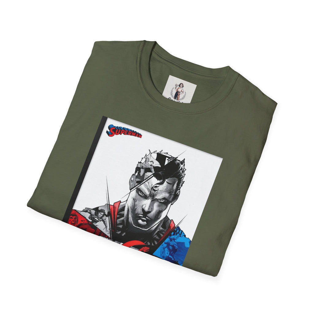 Superman Hero Unisex Softstyle T-Shirt