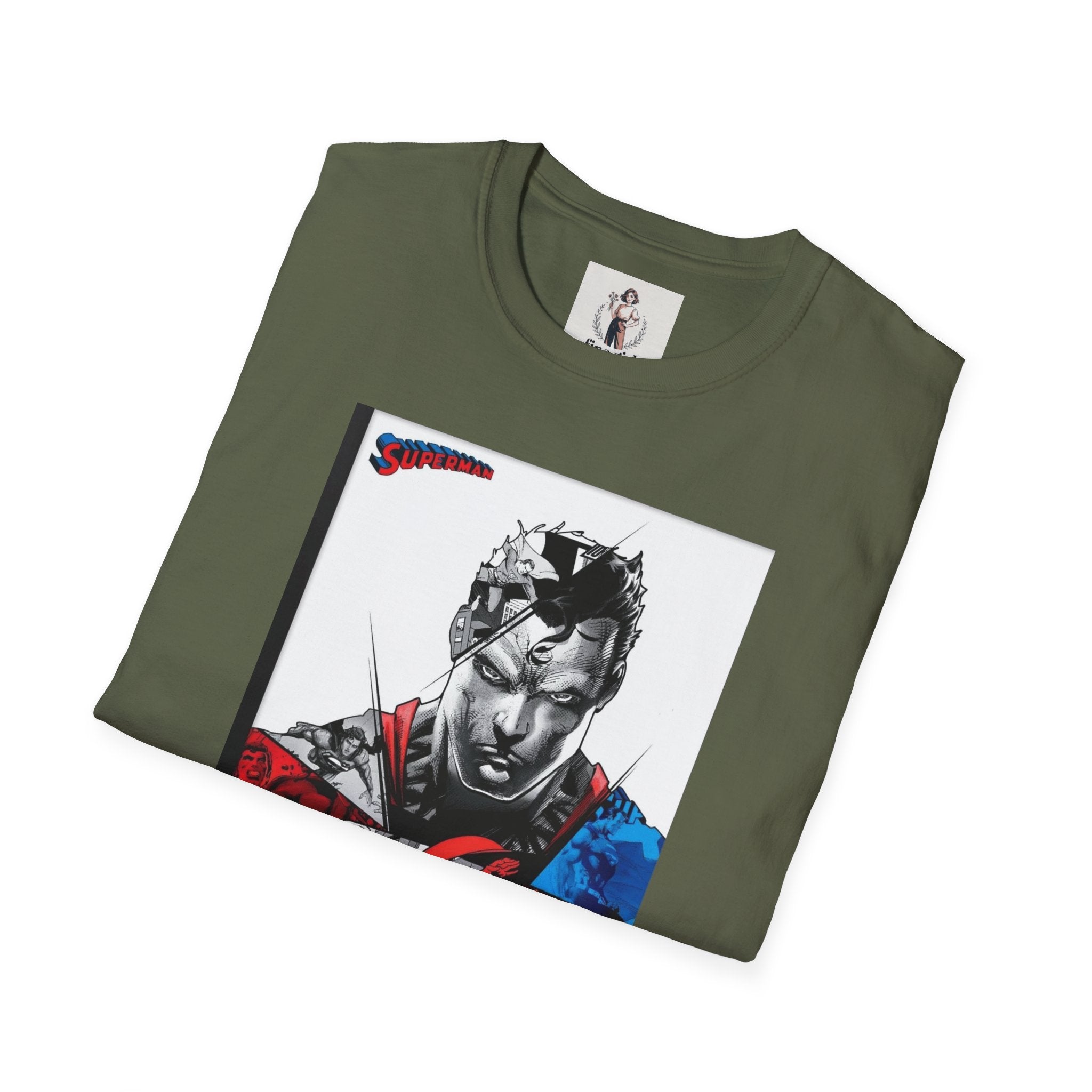Superman Hero Unisex Softstyle T-Shirt