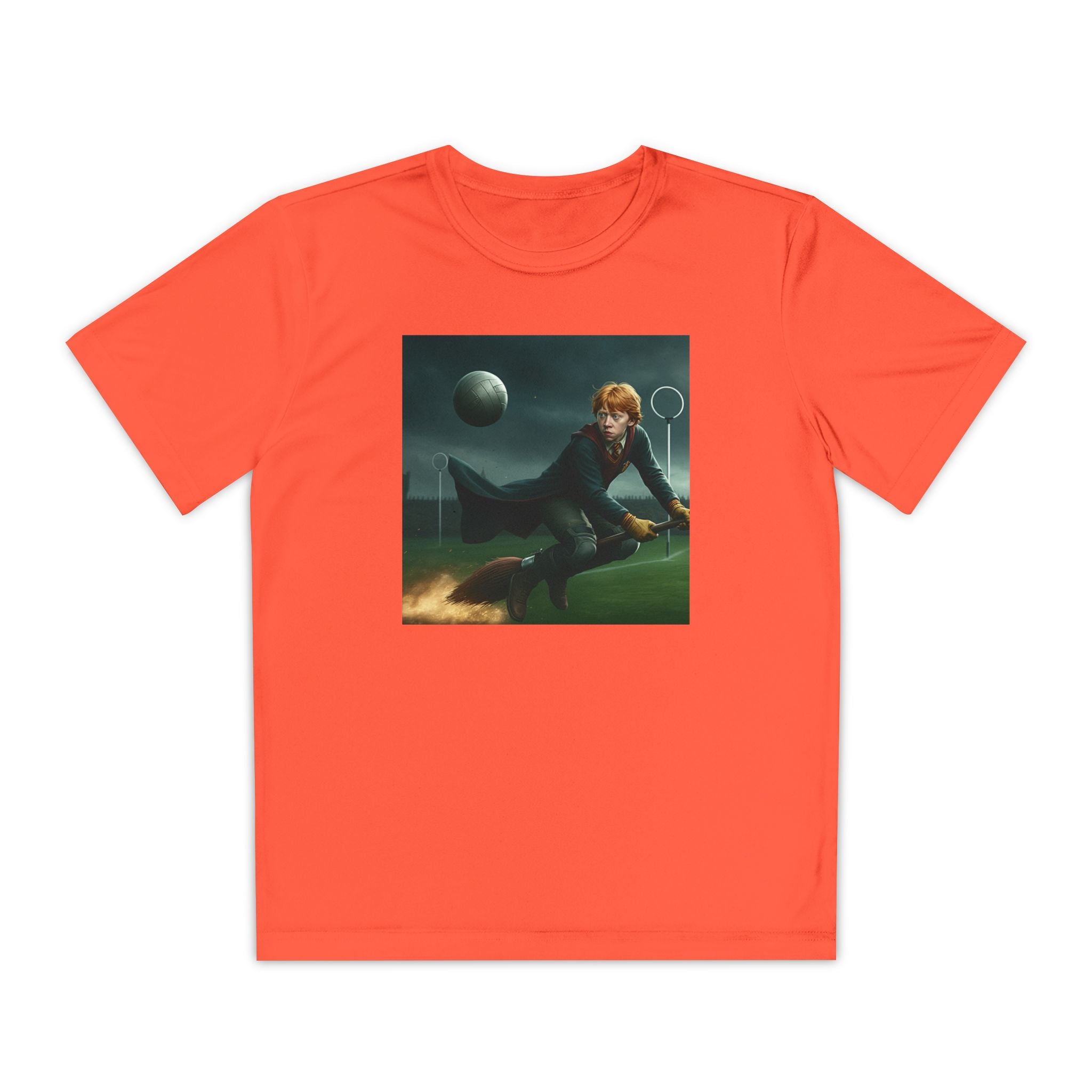 Youth Competitor Tee - Harry Potter, Wizard School Shirt, Magical Kids Top, Hogwarts Fan Gift, Sorcerer's Stone T-Shirt