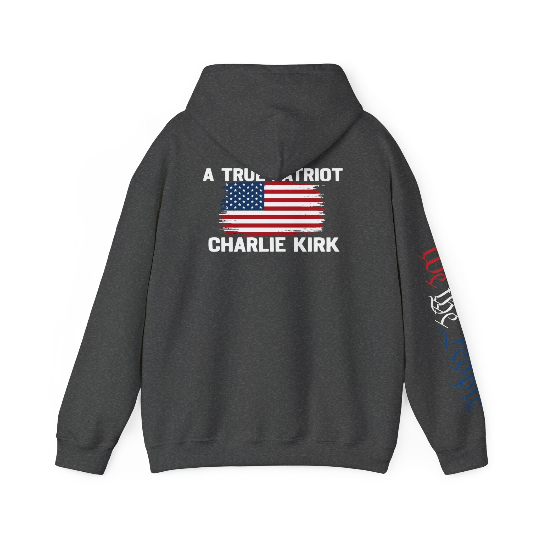 Charlie kirk Patriotic Hoodie Rebel Spirit Unisex Hoodie