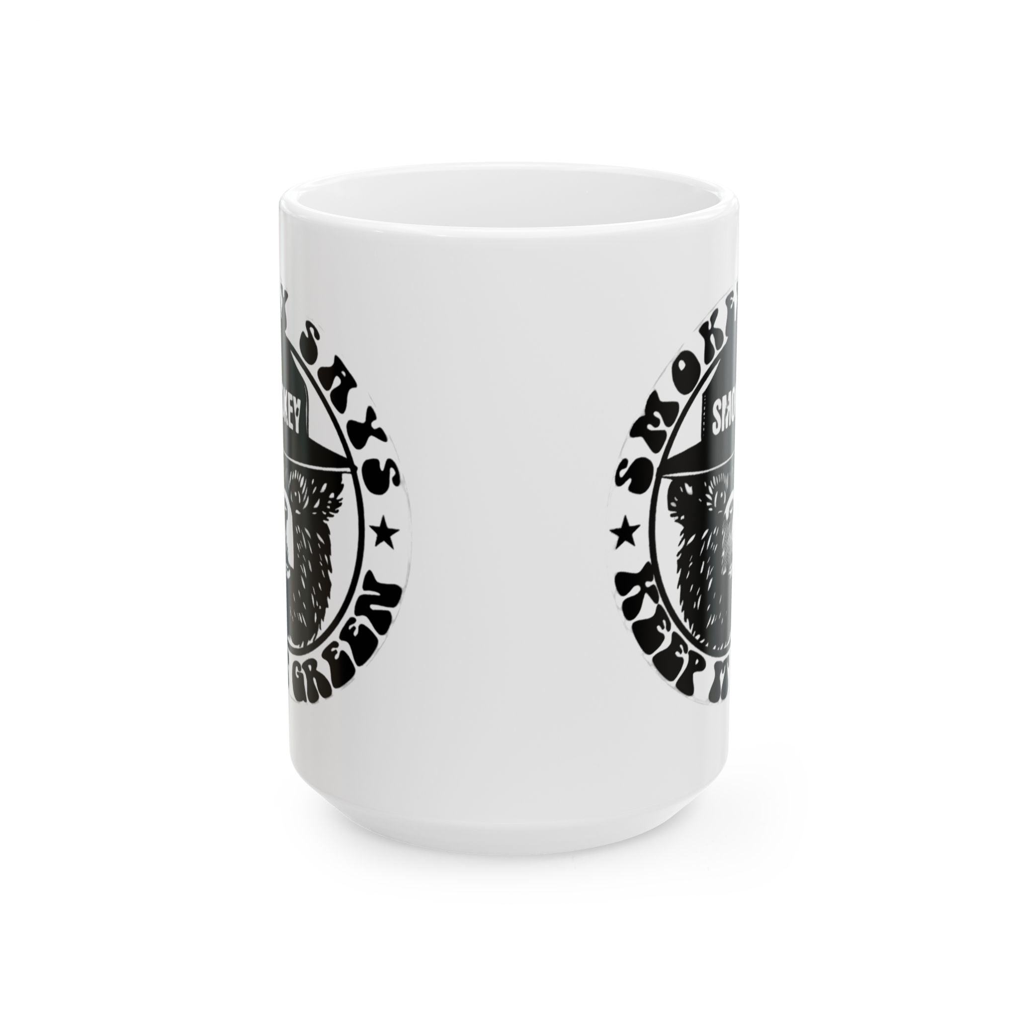 Smokey Bear Firefighter Coffee Mug, Tea Cup, Gift for First Responders, Campfire Enthusiasts, Firefighters Appreciation, Firefighting, Fire