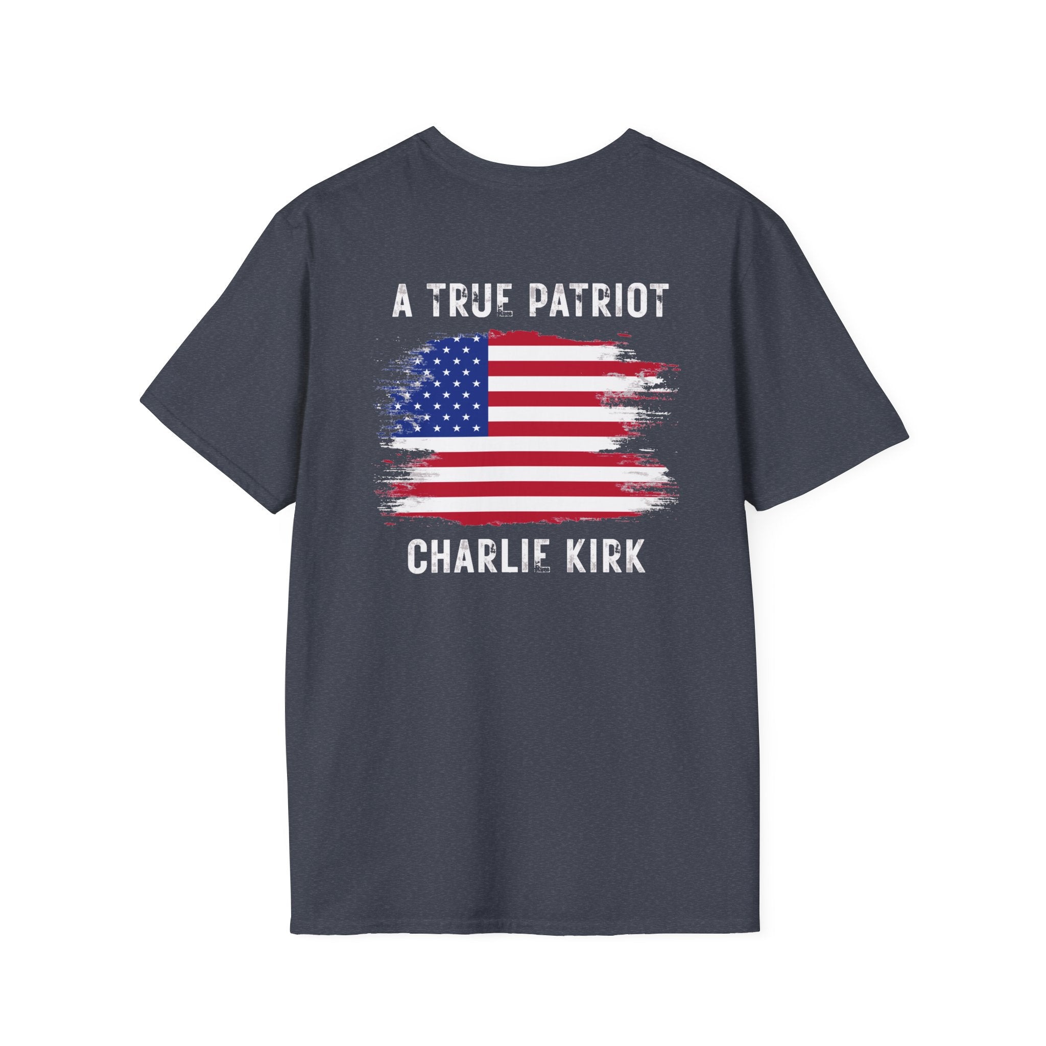 Charlie Kirtk Patriotic Tshirt, American Flag Tee, 4th of July Shirt, USA Independence Day Top, Patriotic Graphic Tee, Unisex Patriotic