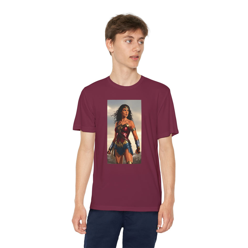Wonder Woman Superhero Marvel t-shirt, Kids Graphic Tee, Boys Superhero Shirt, Children's Movie Character Top