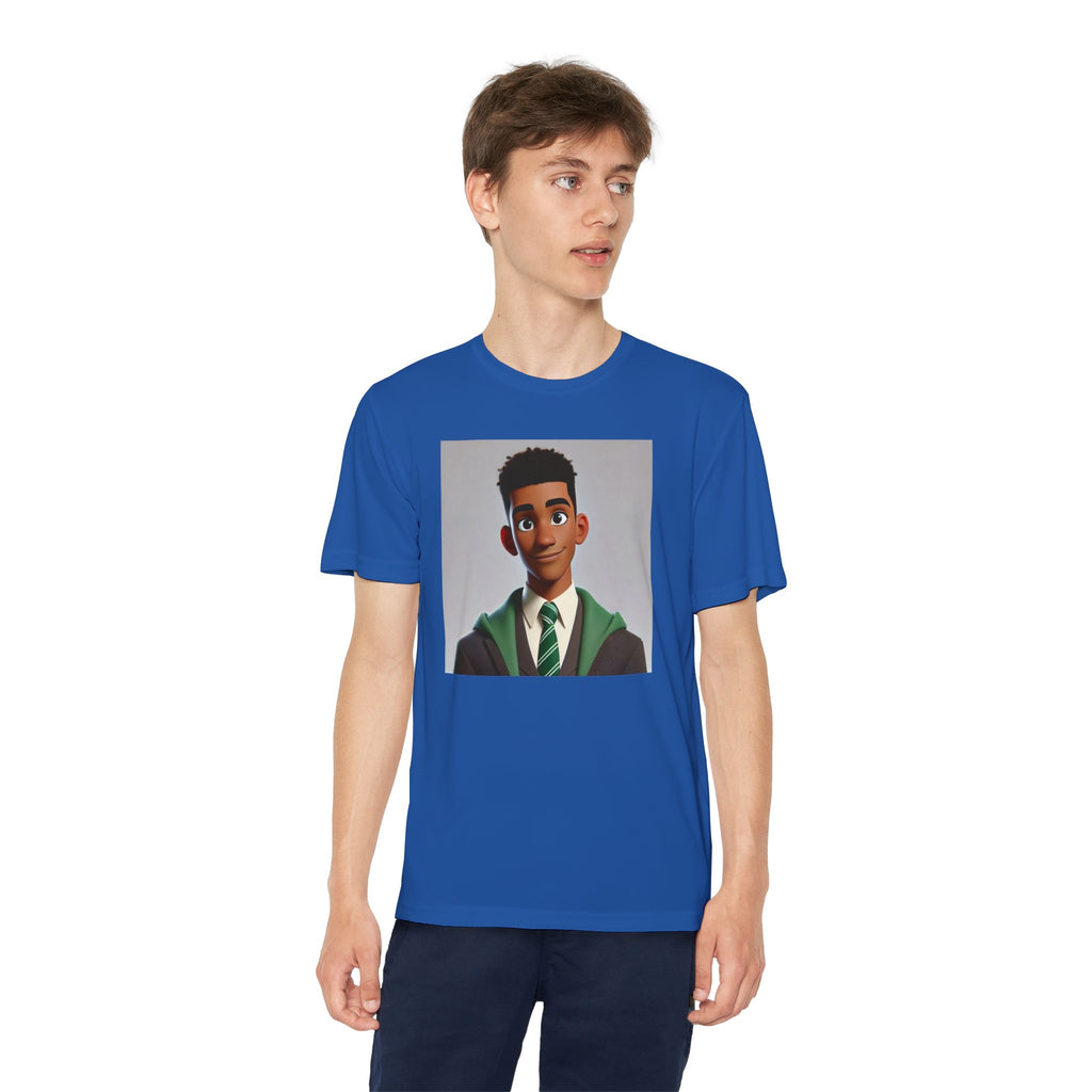 Youth Competitor Tee - Harry Potter, Wizard School Shirt, Magical Kids Top, Hogwarts Fan Gift, Sorcerer's Stone T-Shirt