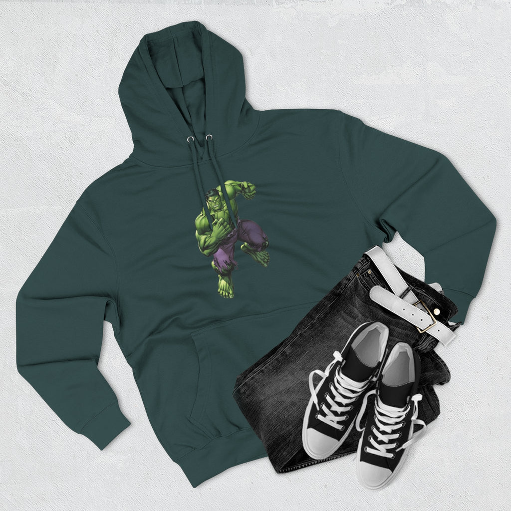 The Incredible Hulk Three-Panel Fleece Hoodie