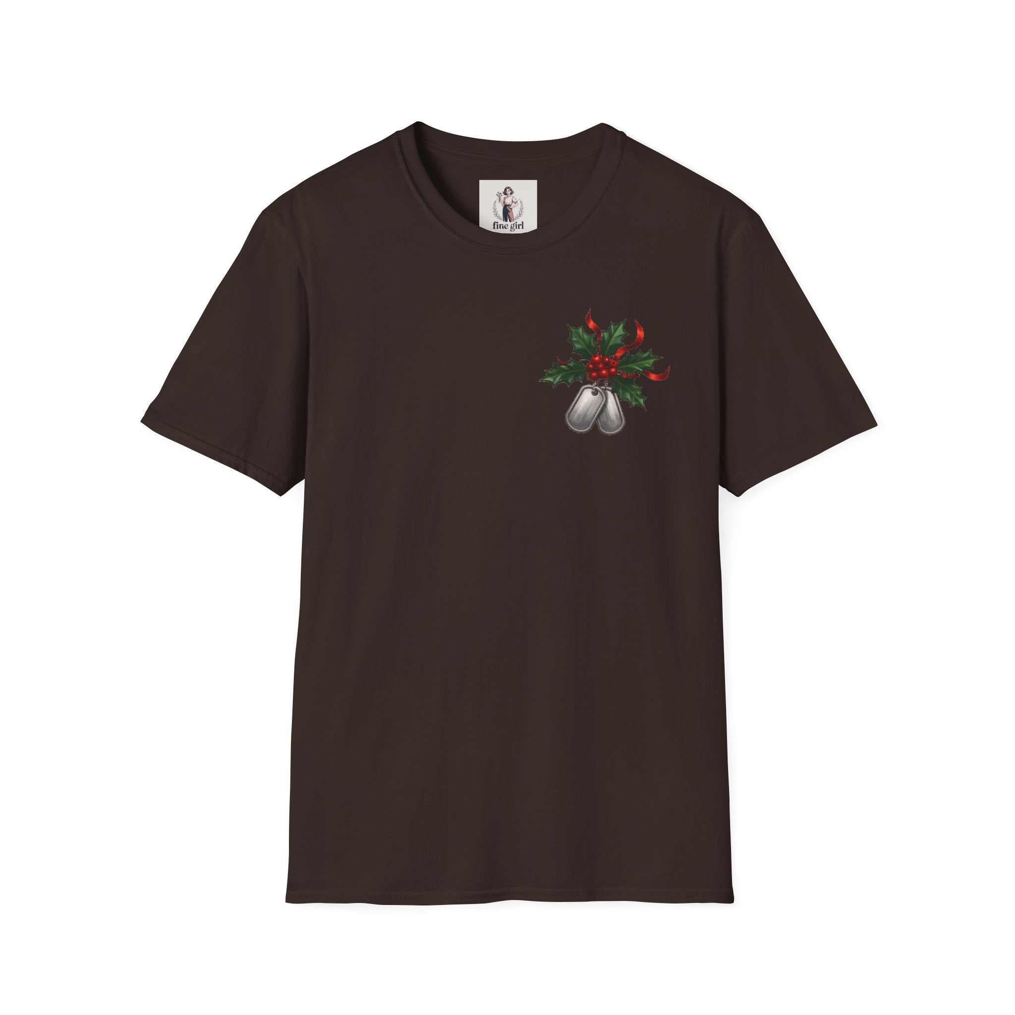 Yule Guard Patriotic Christmas Holiday ~ Unisex Softstyle T-Shirt