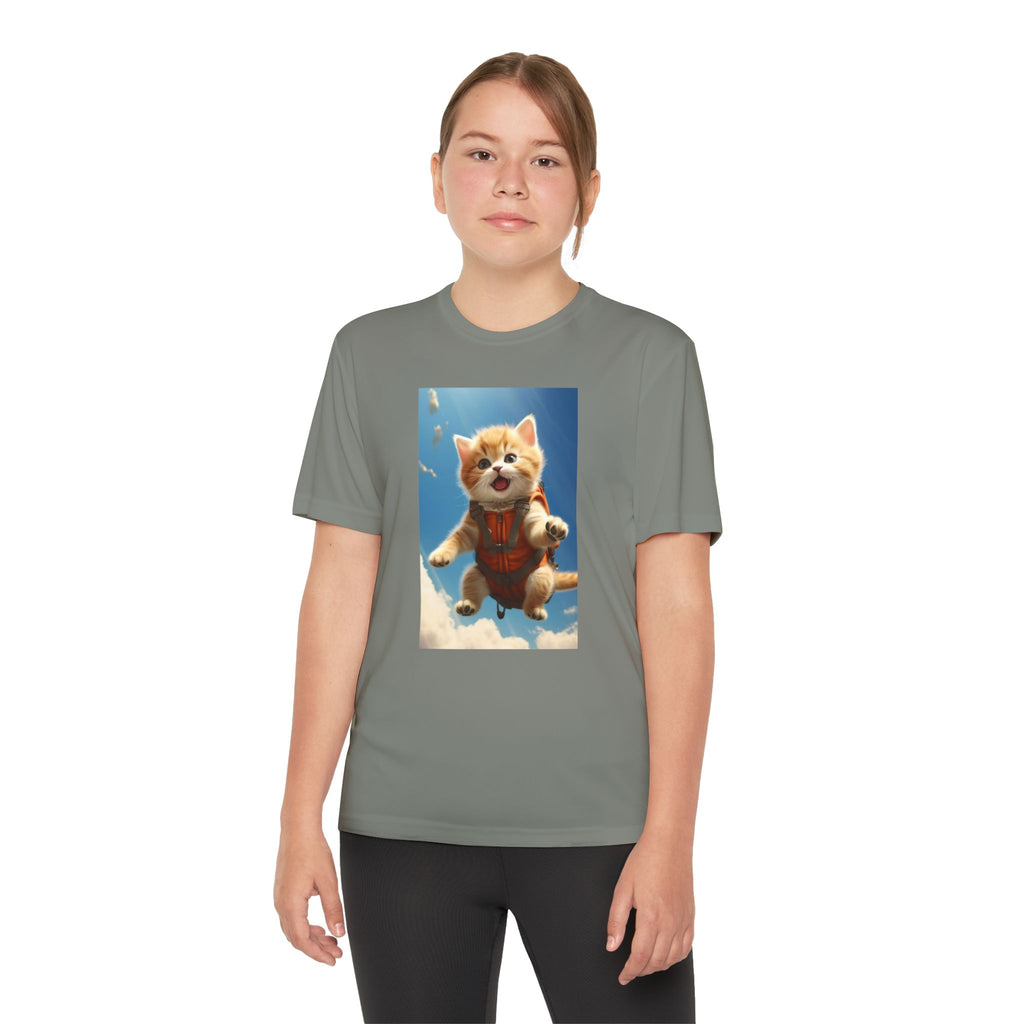Youth Tee Shirt, Kids Animal Graphic Top, Cute Black and White Tee, Children's Zoo Theme Shirt, Bamboo Bear