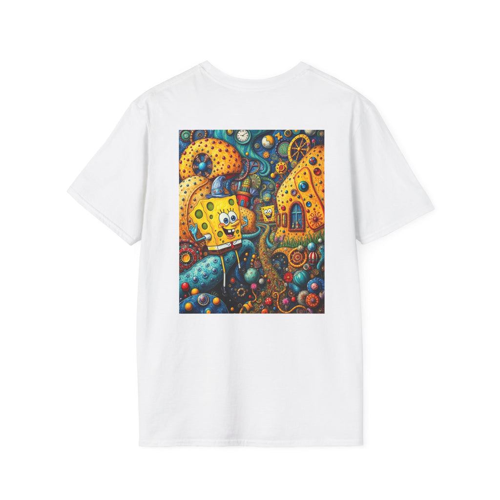 SpongeBob SquarePants Kids T-Shirt, Mr Krabs Squidward Patrick Star Youth Tee, Nickelodeon Children's TV Shirt, Unisex Softstyle