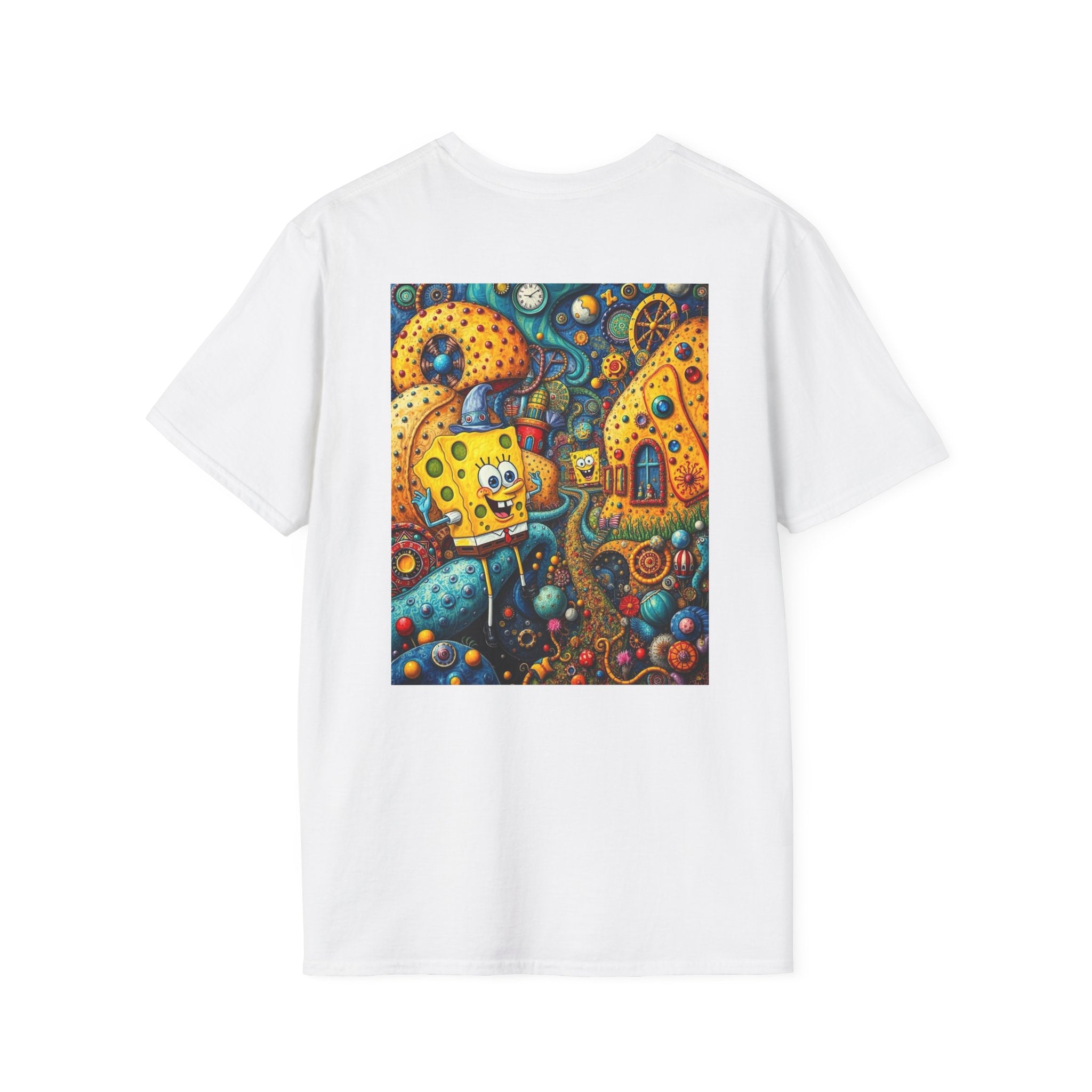 SpongeBob SquarePants Kids T-Shirt, Mr Krabs Squidward Patrick Star Youth Tee, Nickelodeon Children's TV Shirt, Unisex Softstyle