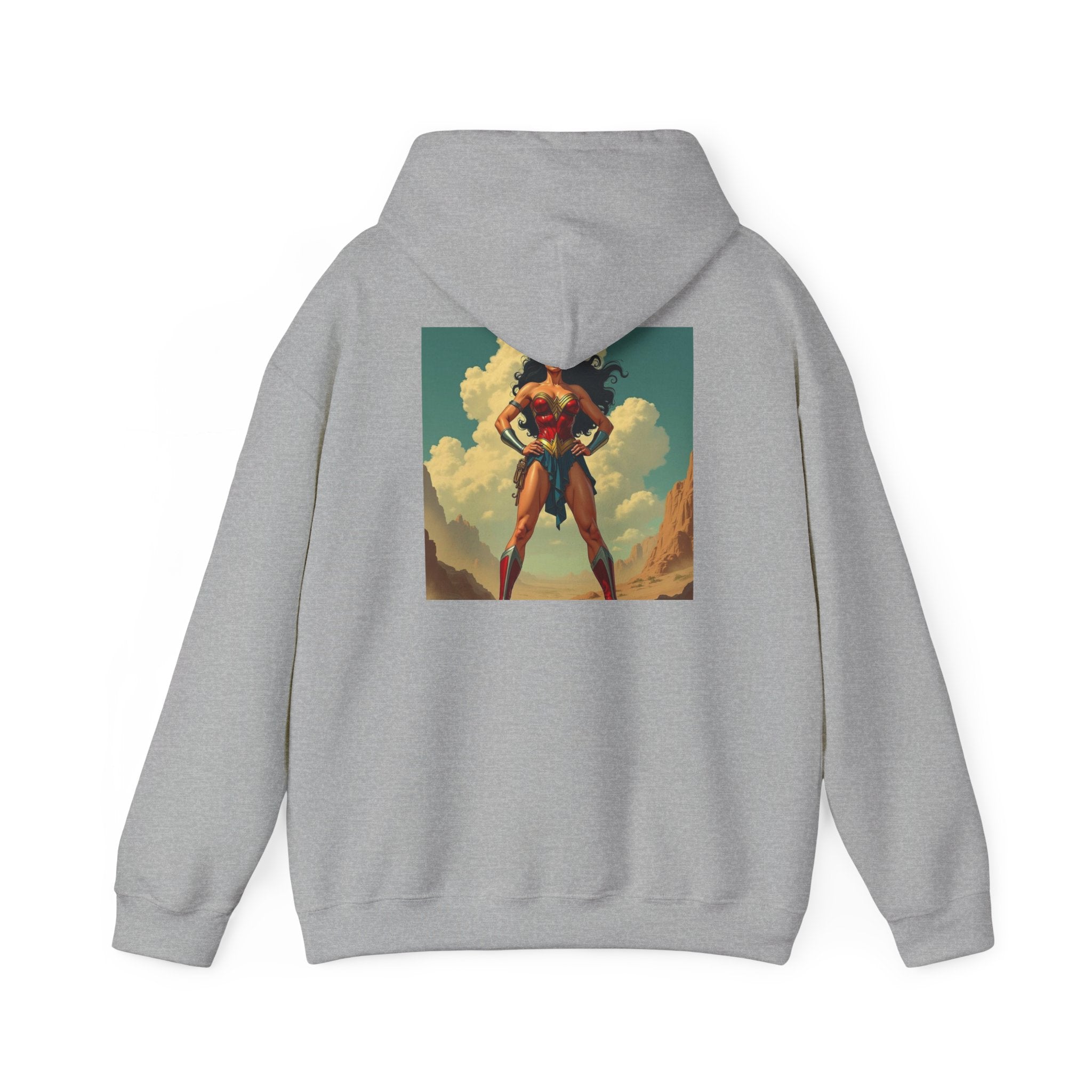 Hooded Sweatshirt - Wonder Woman Design