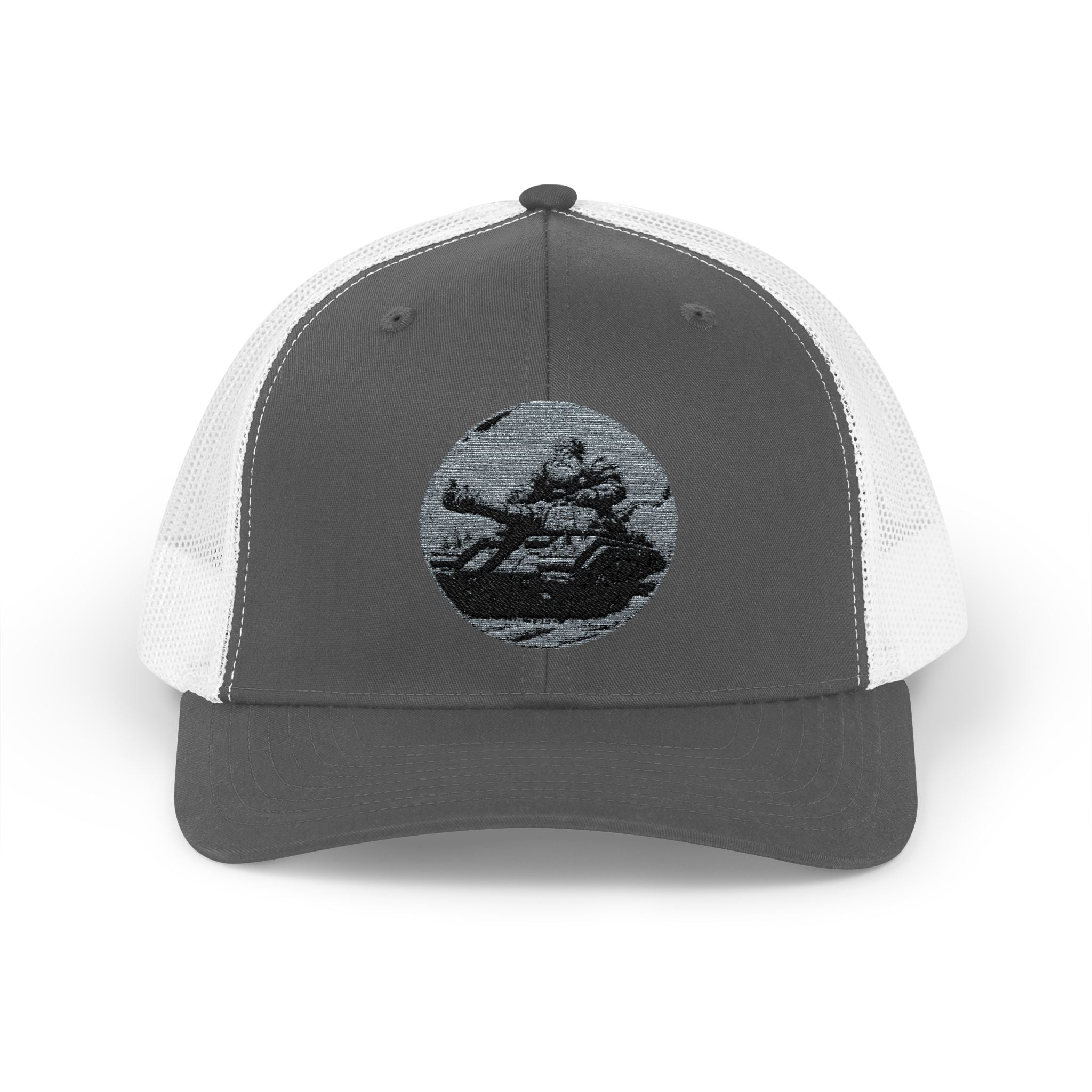 Santa Claus On A Tank Christmas Patriotic, Trucker Cap, Patriotic hat, Truckers Hat, Patriotic Accessories