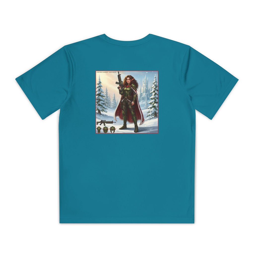 Yule Guard Patriotic Christmas Holiday ~ Youth T-Shirt, Unisex Softstyle T-Shirt