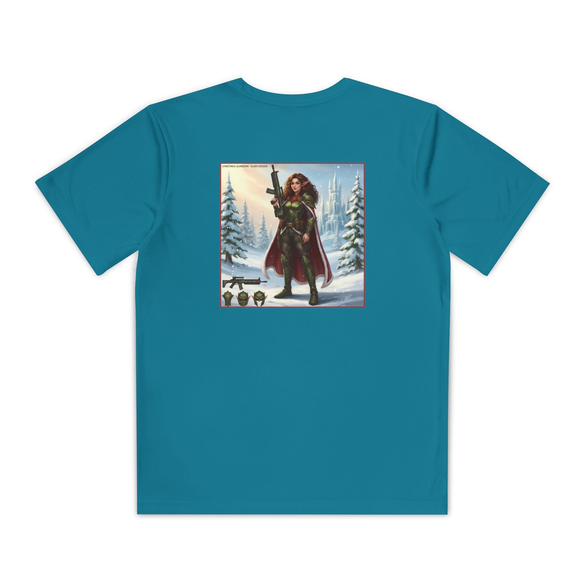 Yule Guard Patriotic Christmas Holiday ~ Youth T-Shirt, Unisex Softstyle T-Shirt