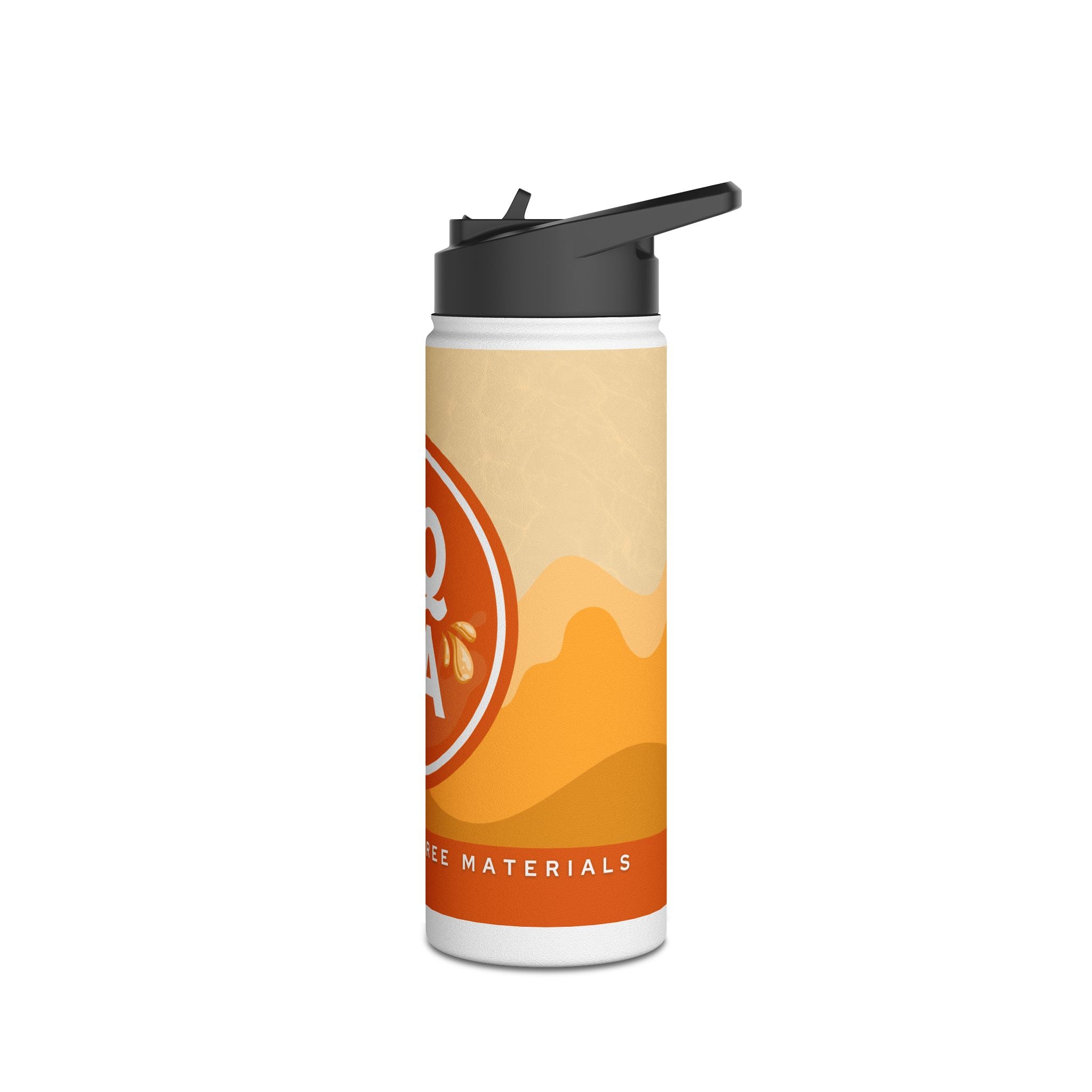Aqua Stainless Steel Water Bottle, Eco-Friendly Hydration for Travel, Sports, Yoga, Gifts, Outdoor Adventures