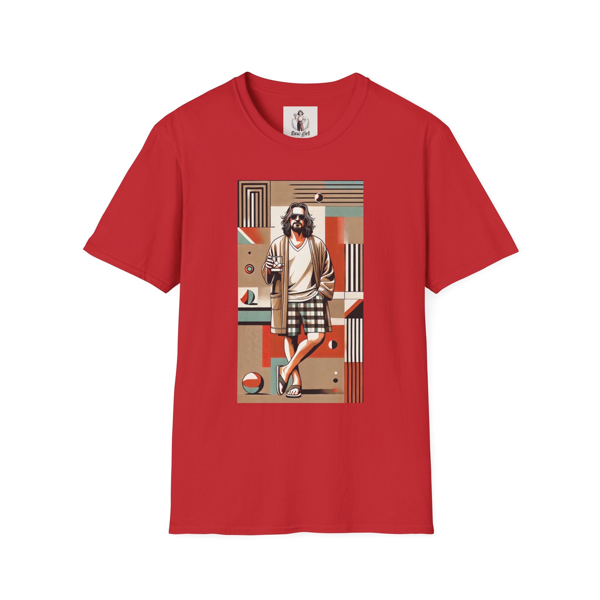 The Big Lebowski Themed T-Shirt Unisex Softstyle T-Shirt