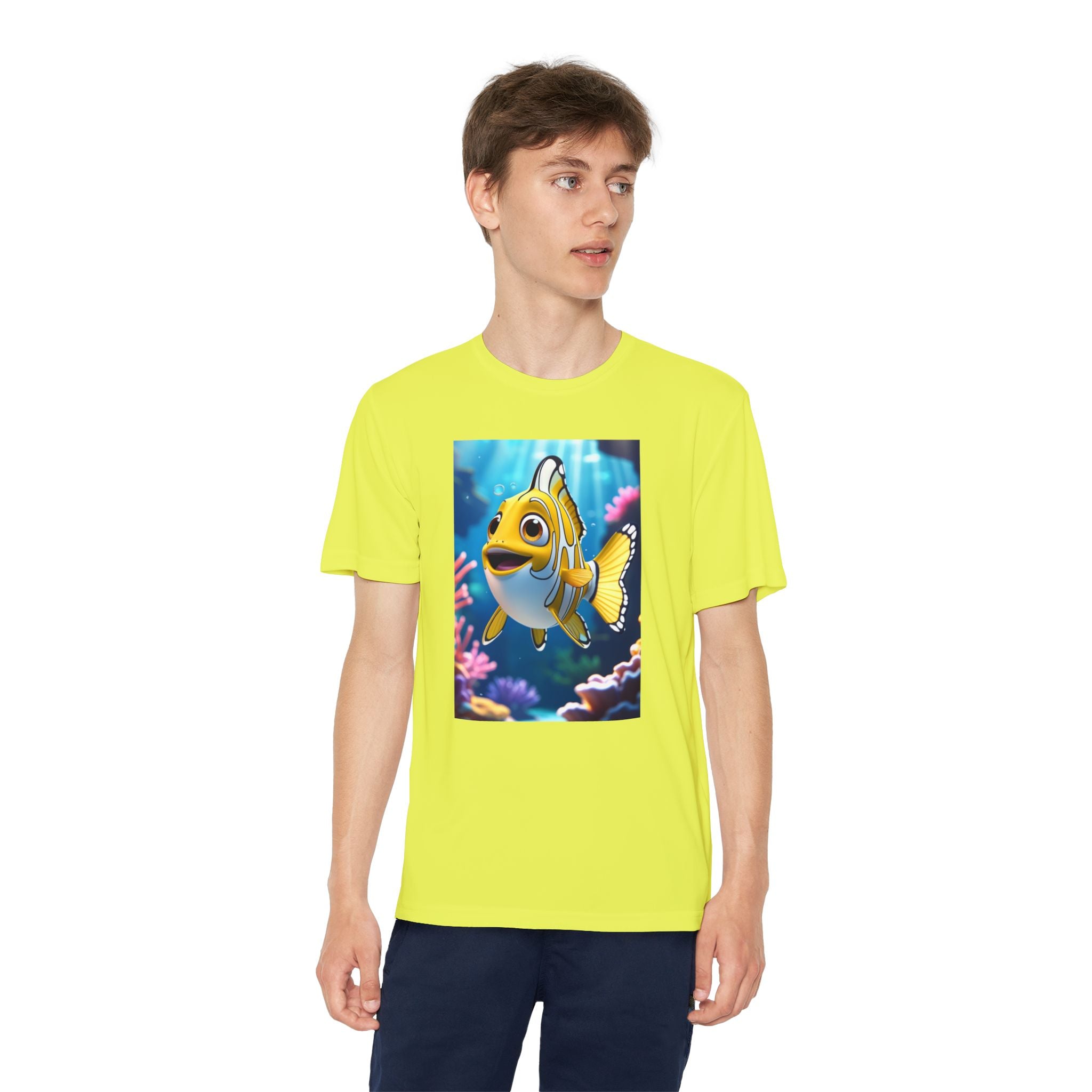 Nemo Fish Ocean Youth T-Shirt - Underwater Kids Tee, Finding Nemo Shirt, Beach Vacation Clothing, Ocean Lover Gift, Fish Theme Top