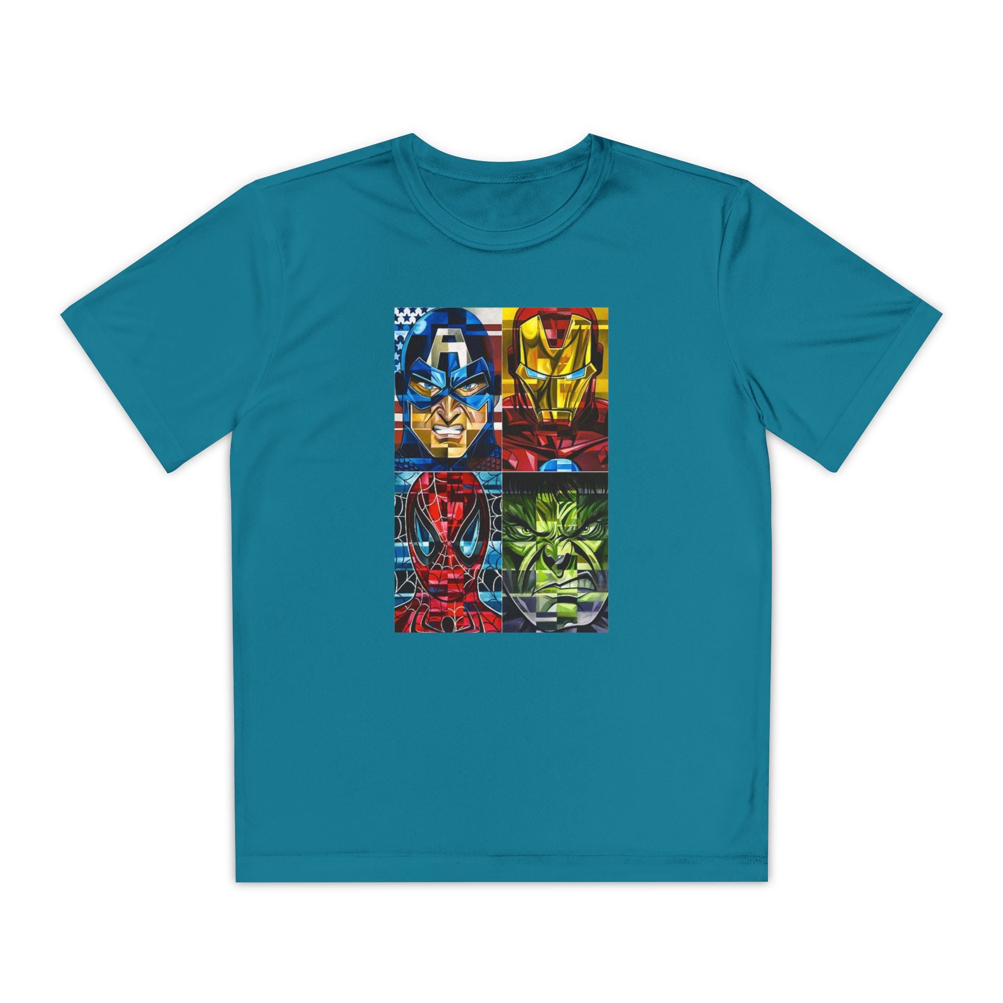 Advengers Youth T-Shirt Sports Graphic Tee, Cool Athletic Shirt for Kids, Perfect for Sports Events, Team Spirit