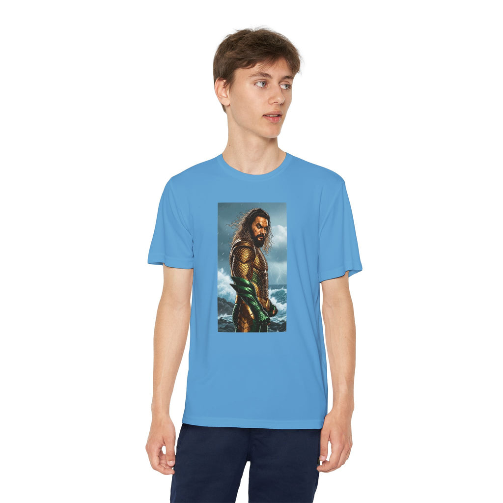 Aquaman Superhero Youth Tee, Kids Superhero Shirt, Child Aquaman T-shirt, Comic Book Tee, Superhero Fan Gift