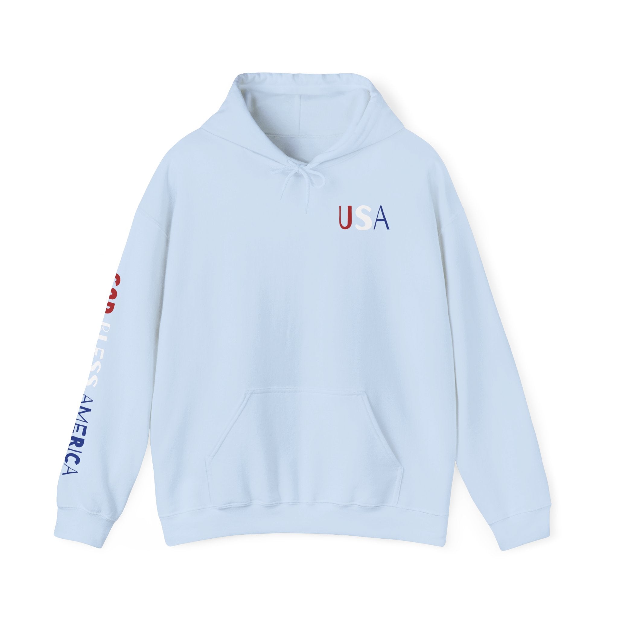 Patriotic Hoodie - Step On My Flag And Find Out What Patriotism Feels Like Unisex Blend