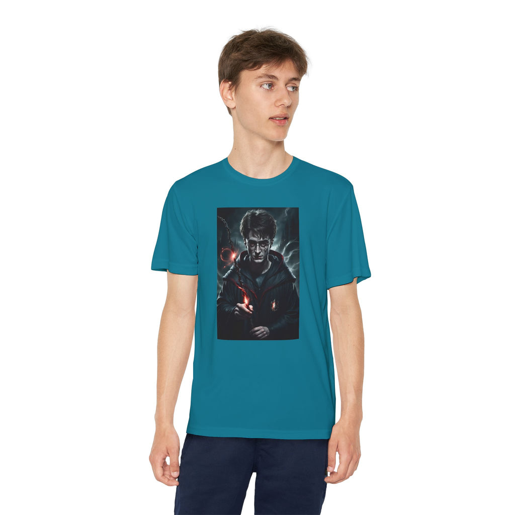 Youth Competitor Tee - Harry Potter, Wizard School Shirt, Magical Kids Top, Hogwarts Fan Gift, Sorcerer's Stone T-Shirt
