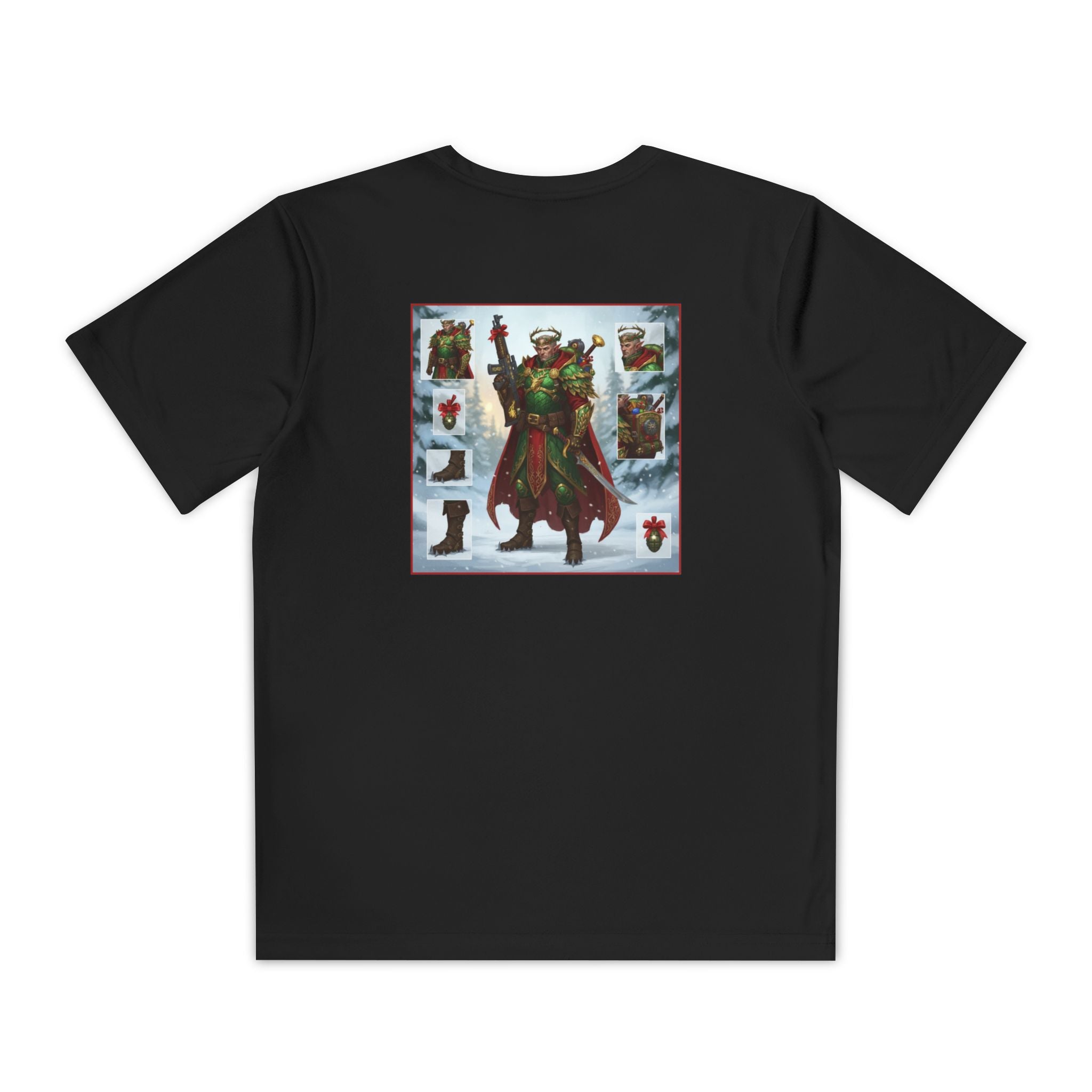 Yule Guard Patriotic Christmas Holiday ~ Youth T-Shirt, Unisex Softstyle T-Shirt