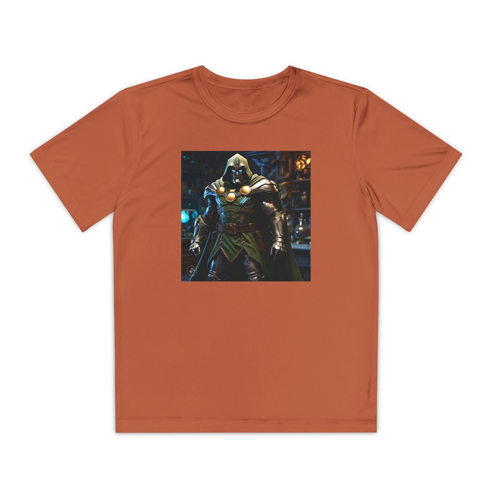 Dr Doom Superhero Marvel Patriotic, Kids Graphic T-Shirt, Boys Hero Top, Girls Comic Book Clothing, Birthday