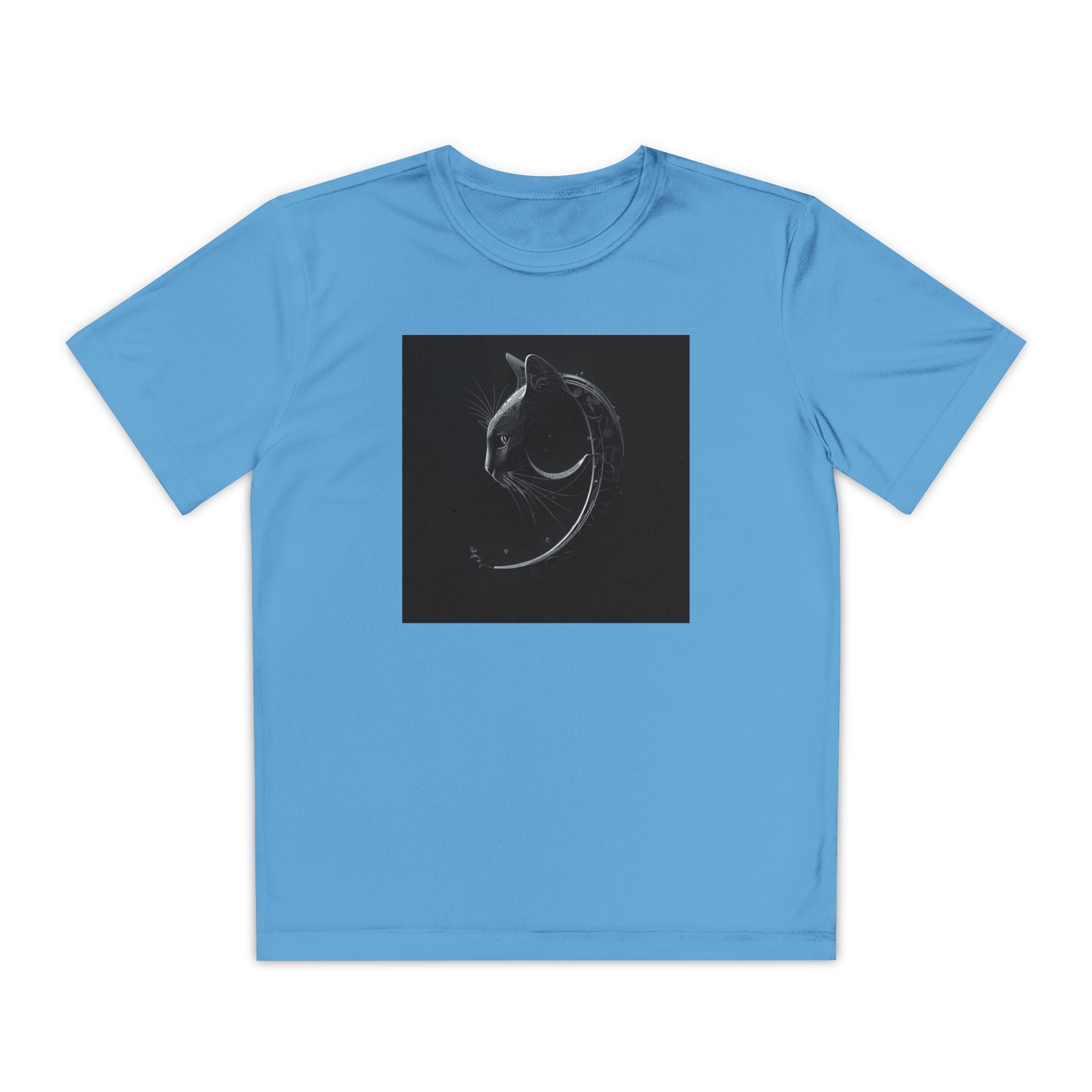Youth Tee Shirt, Kids Animal Graphic Top, Cute Black and White Tee, Children's Zoo Theme Shirt, Bamboo Bear