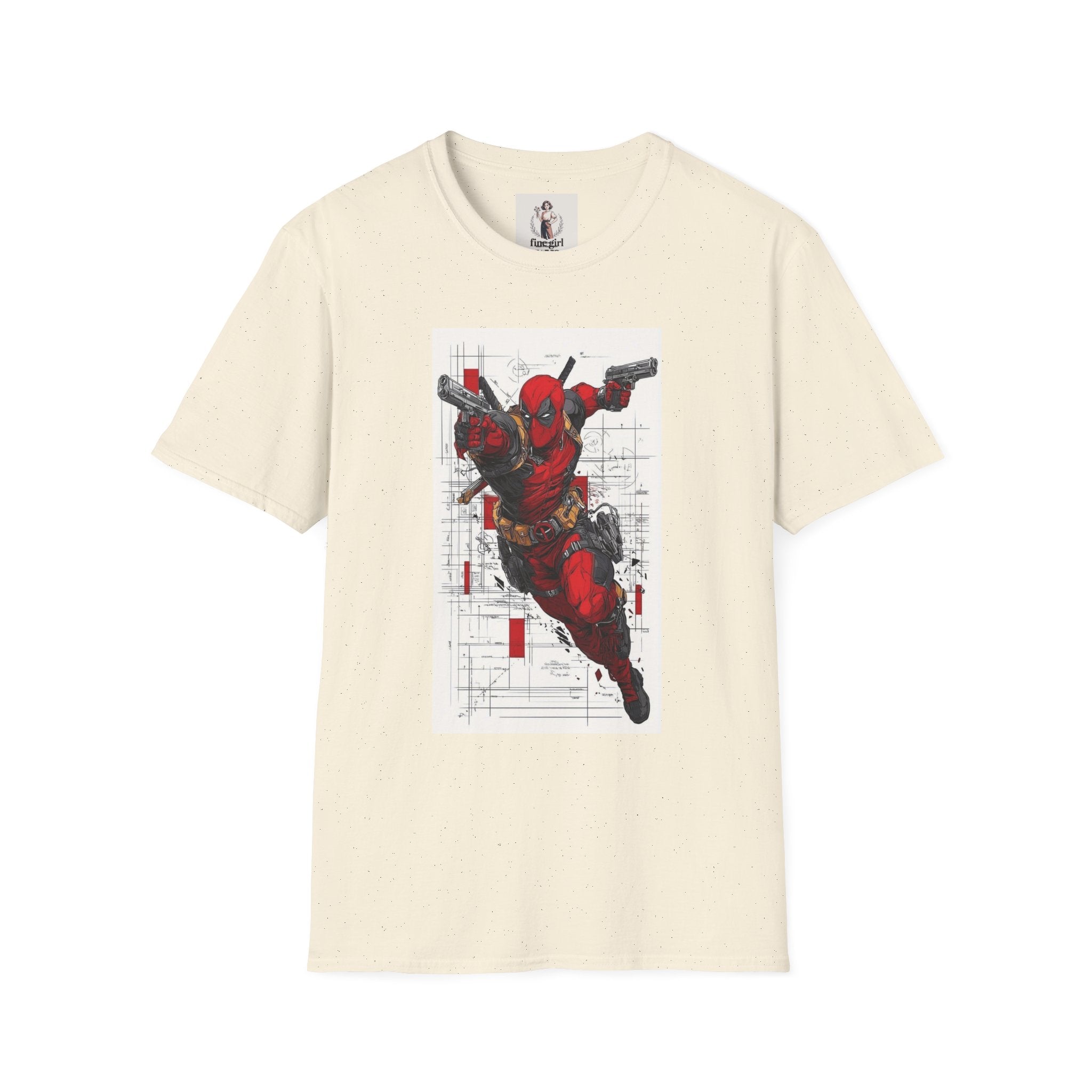 Deadpool Hero Unisex Softstyle T-Shirt
