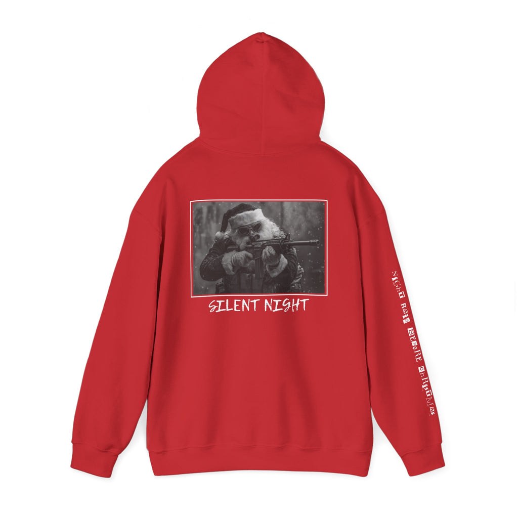 Night Raid Before Christmas Patriotic Hoodie Rebel Spirit Unisex Hoodie