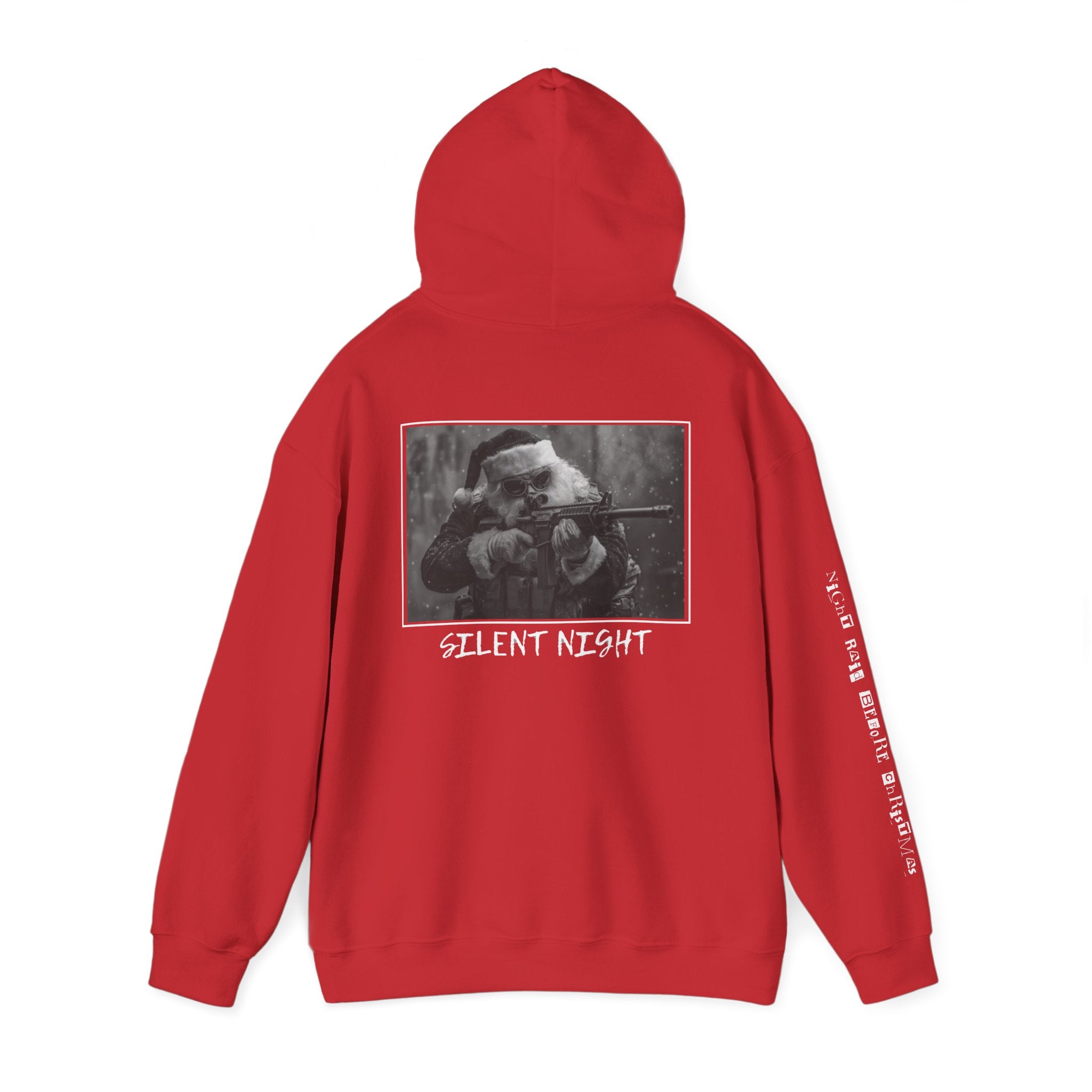 Night Raid Before Christmas Patriotic Hoodie Rebel Spirit Unisex Hoodie