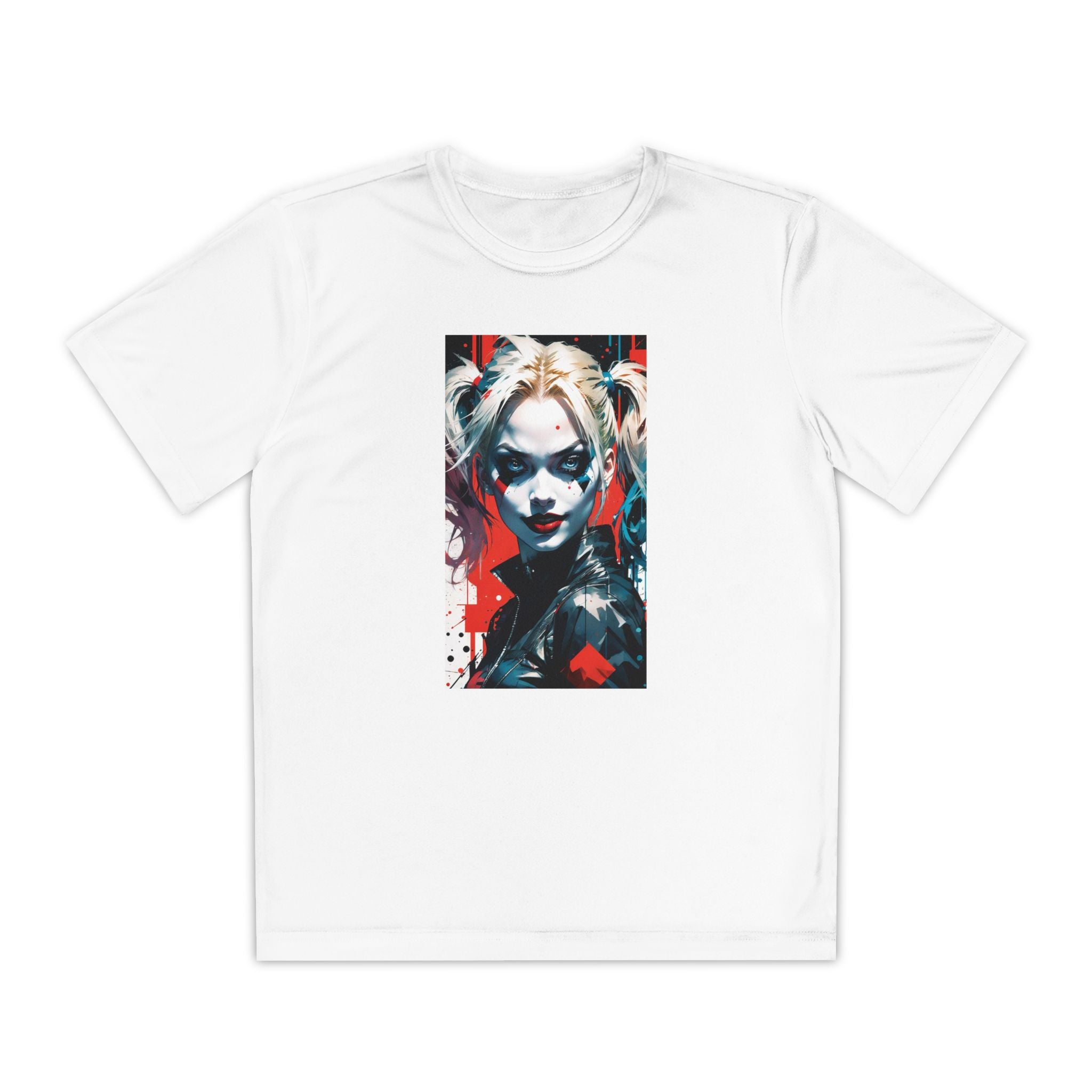 Superhero Youth T-Shirt Sports Graphic Tee, Cool Athletic Shirt for Kids