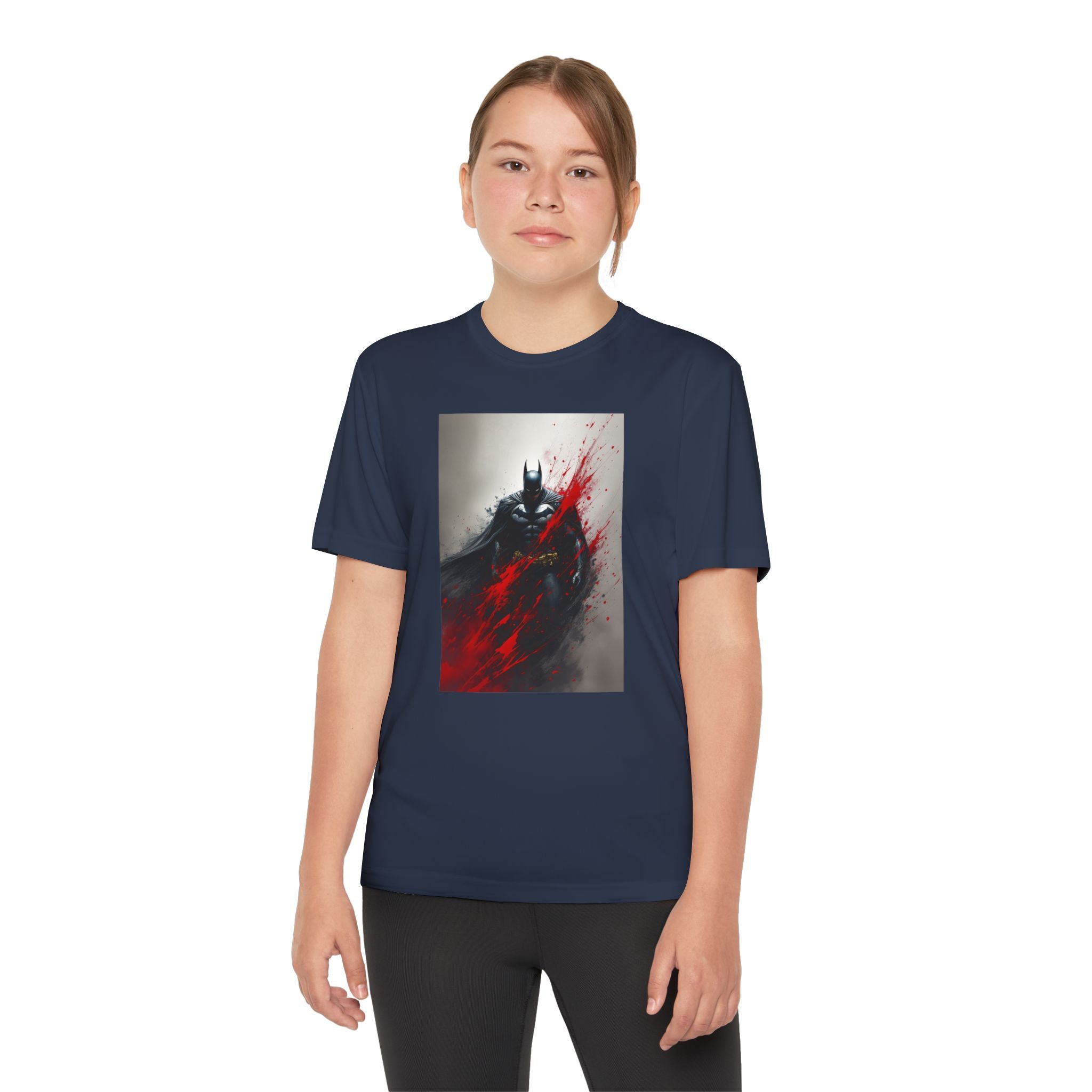 Batman Superhero Marvel Patriotic, Kids Graphic T-Shirt, Boys Hero Top, Girls Comic Book Clothing, Birthday