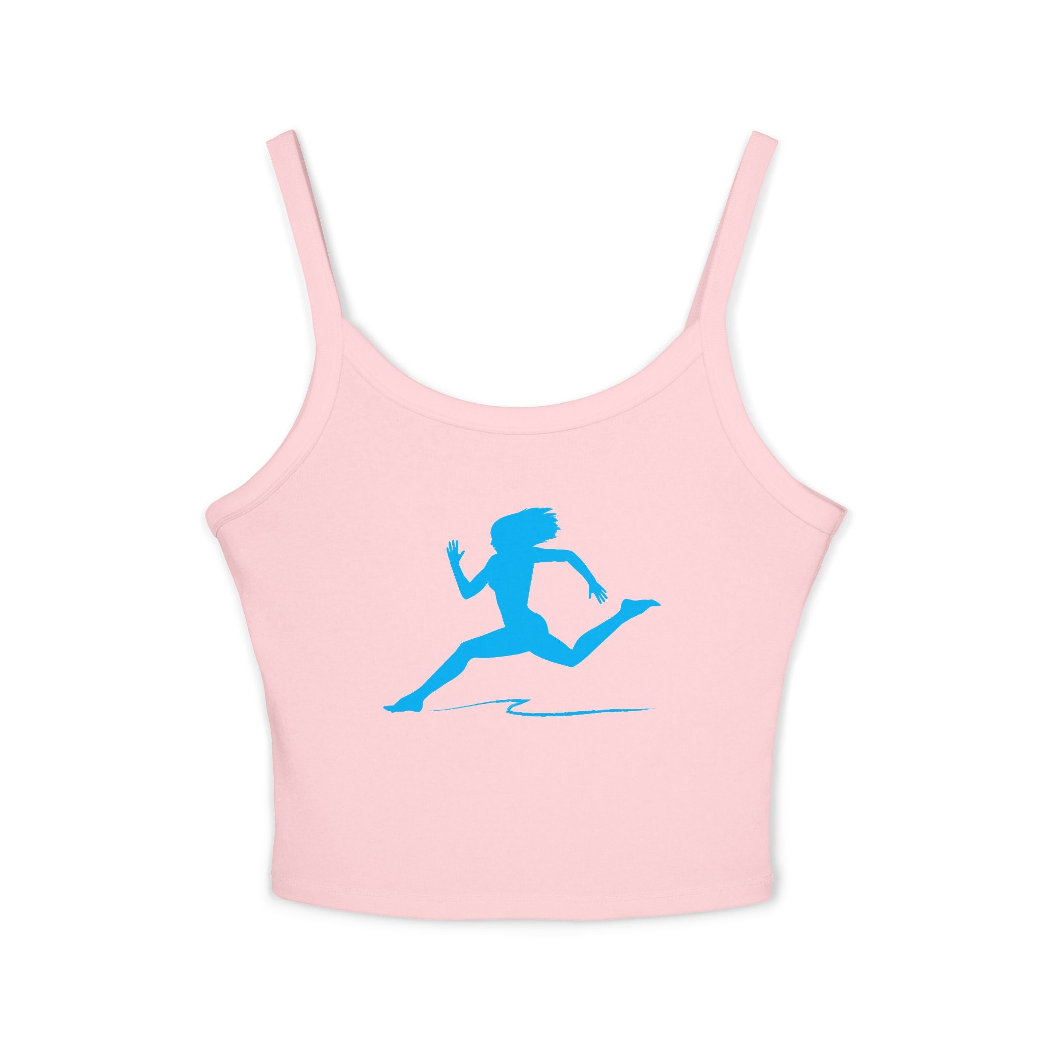 Running Woman Tank Top, Athletic Workout Top, Fitness Sleeveless Shirt, Jogging Muscle Tee, Exercise Gym Cami