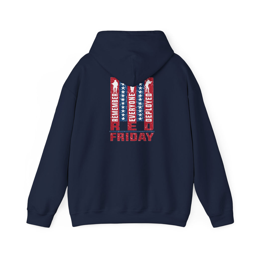 Red Friday Patriotic Hoodie Sweatshirt