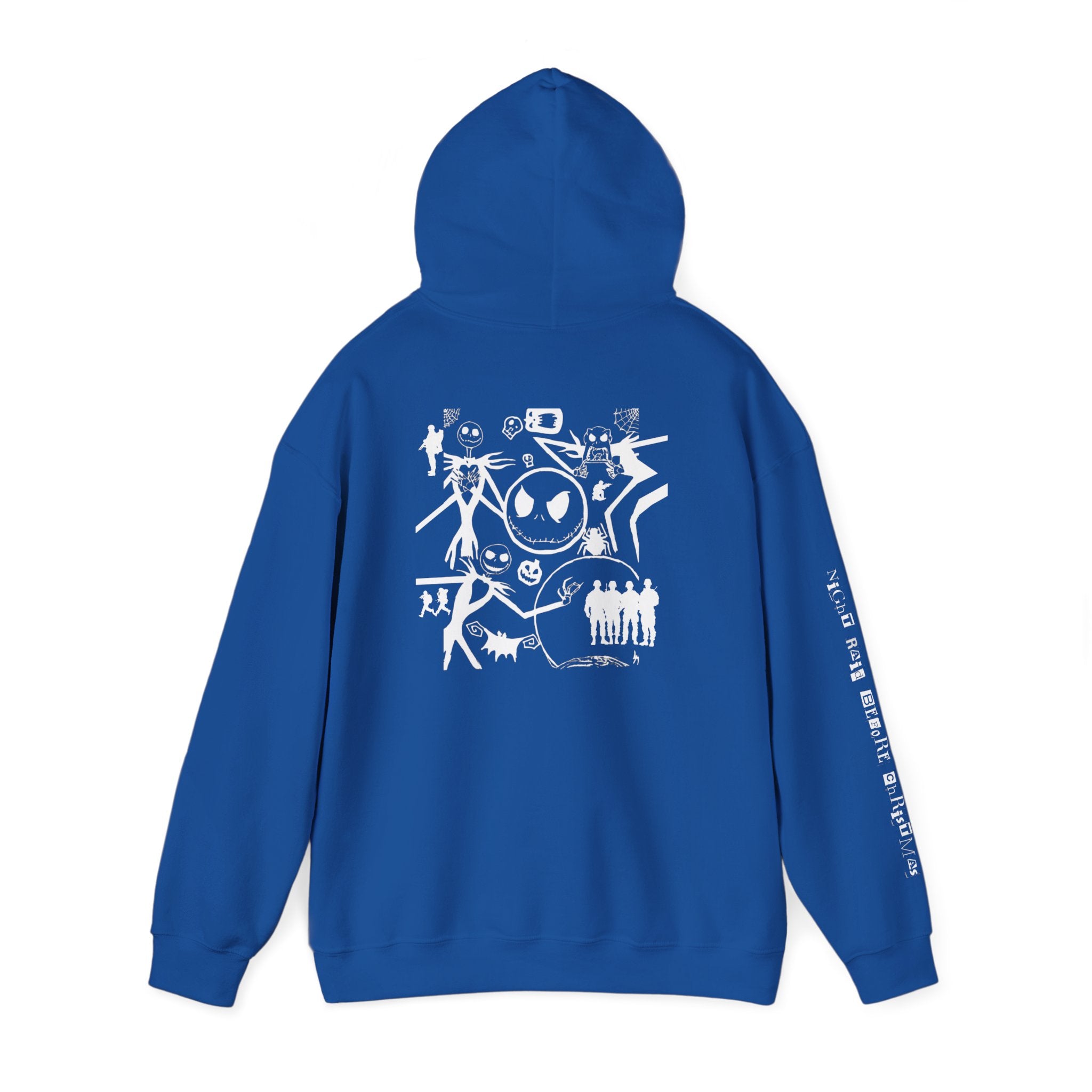 Night Raid Before Christmas Patriotic Hoodie ~ Rebel Spirit Unisex Hoodie