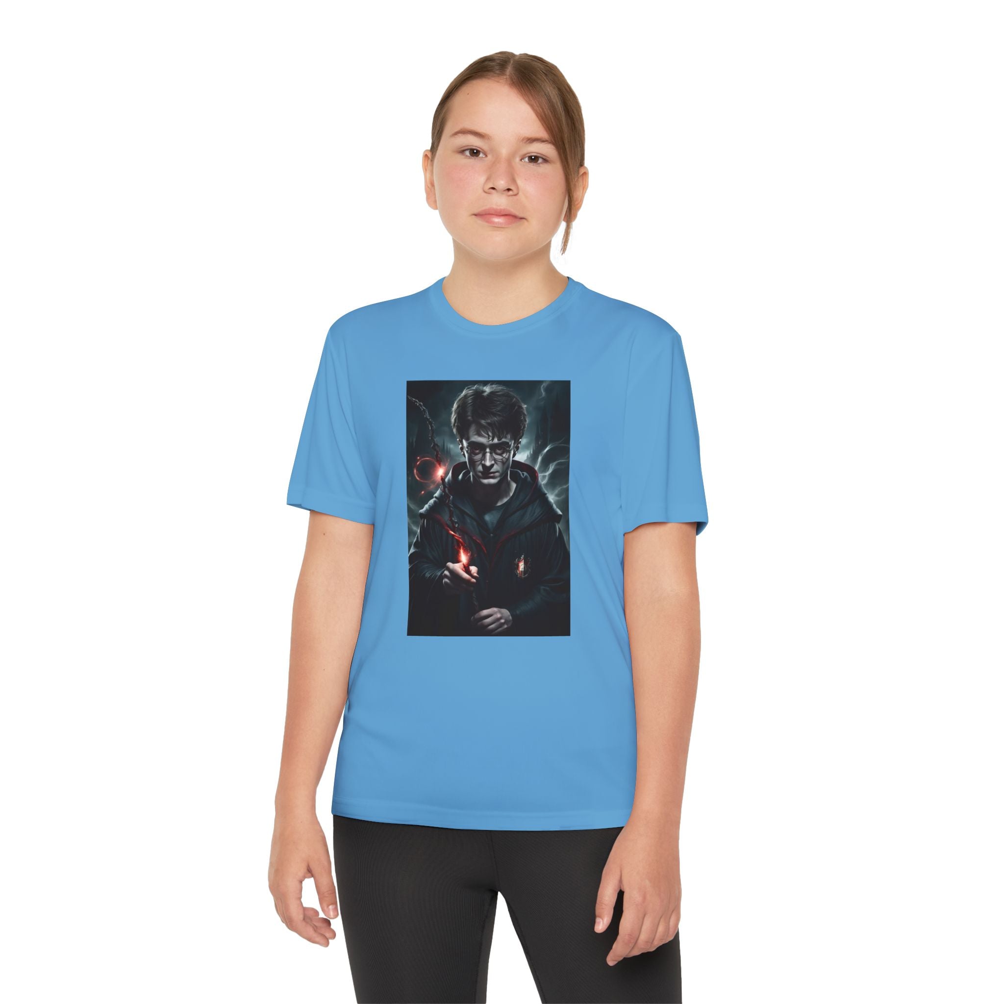Youth Competitor Tee - Harry Potter, Wizard School Shirt, Magical Kids Top, Hogwarts Fan Gift, Sorcerer's Stone T-Shirt