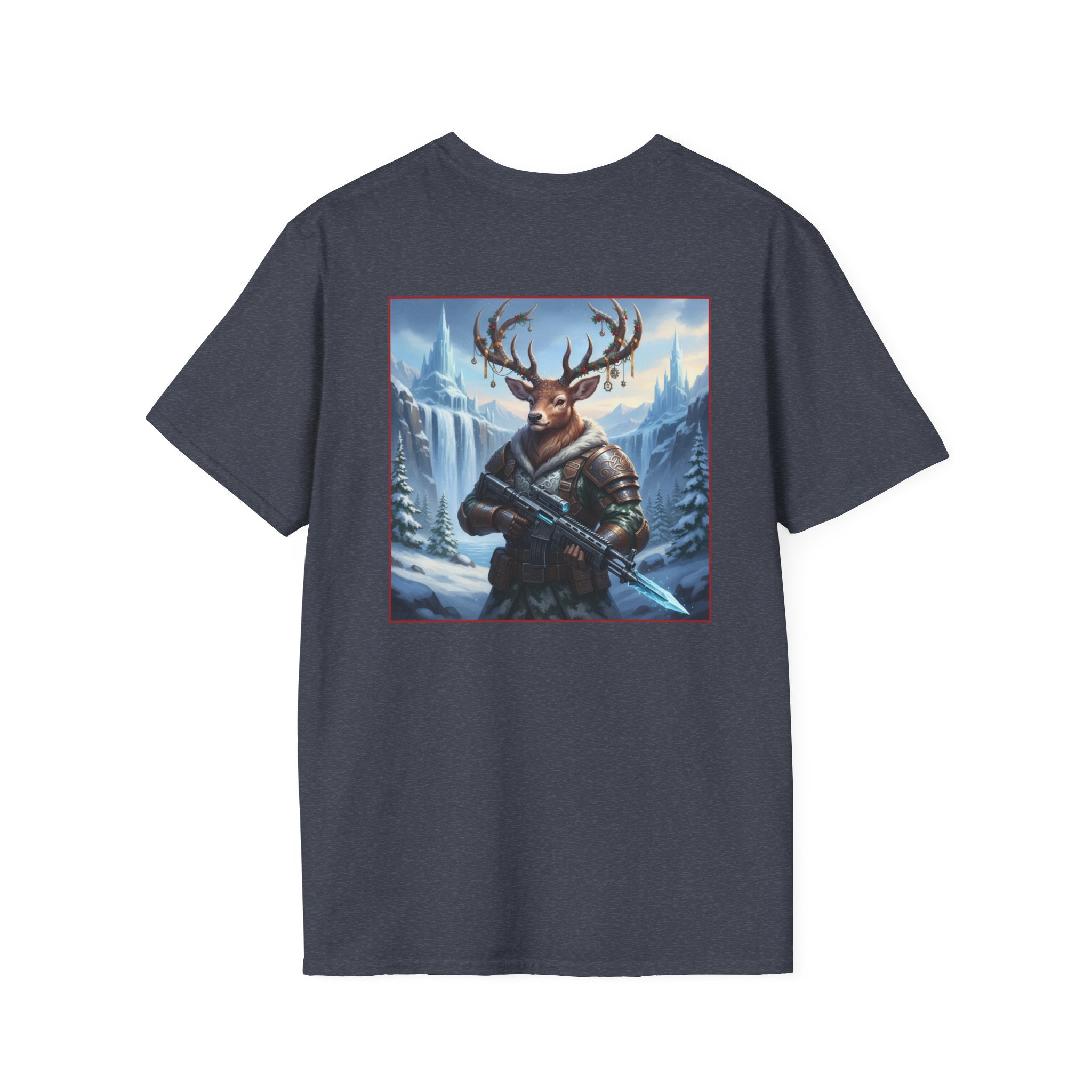 Yule Guard Patriotic Christmas Holiday ~ Unisex Softstyle T-Shirt