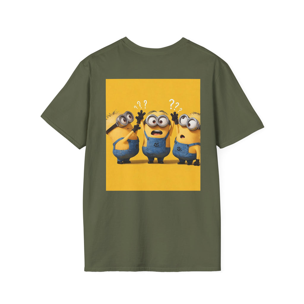 Minions Despicable Me Youth T-Shirt Gru Movie Fan Tee, Unisex Softstyle Shirt, Kids Birthday Gift, Cartoon Character Top, Funny Graphic Tee