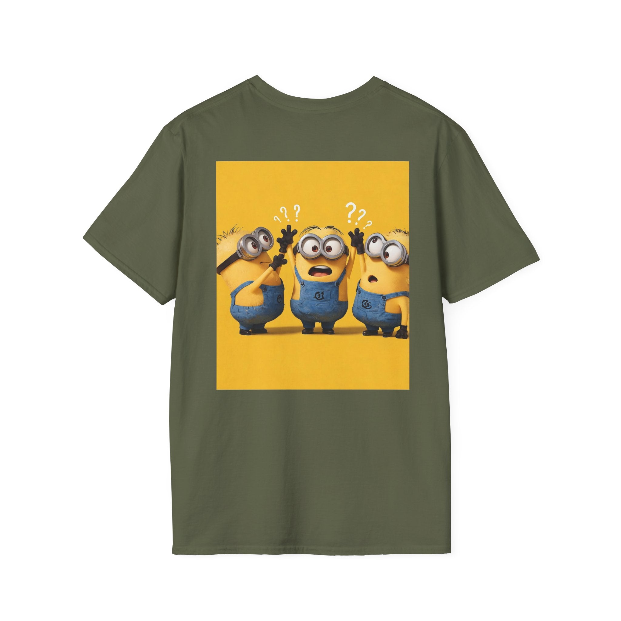 Minions Despicable Me Youth T-Shirt Gru Movie Fan Tee, Unisex Softstyle Shirt, Kids Birthday Gift, Cartoon Character Top, Funny Graphic Tee