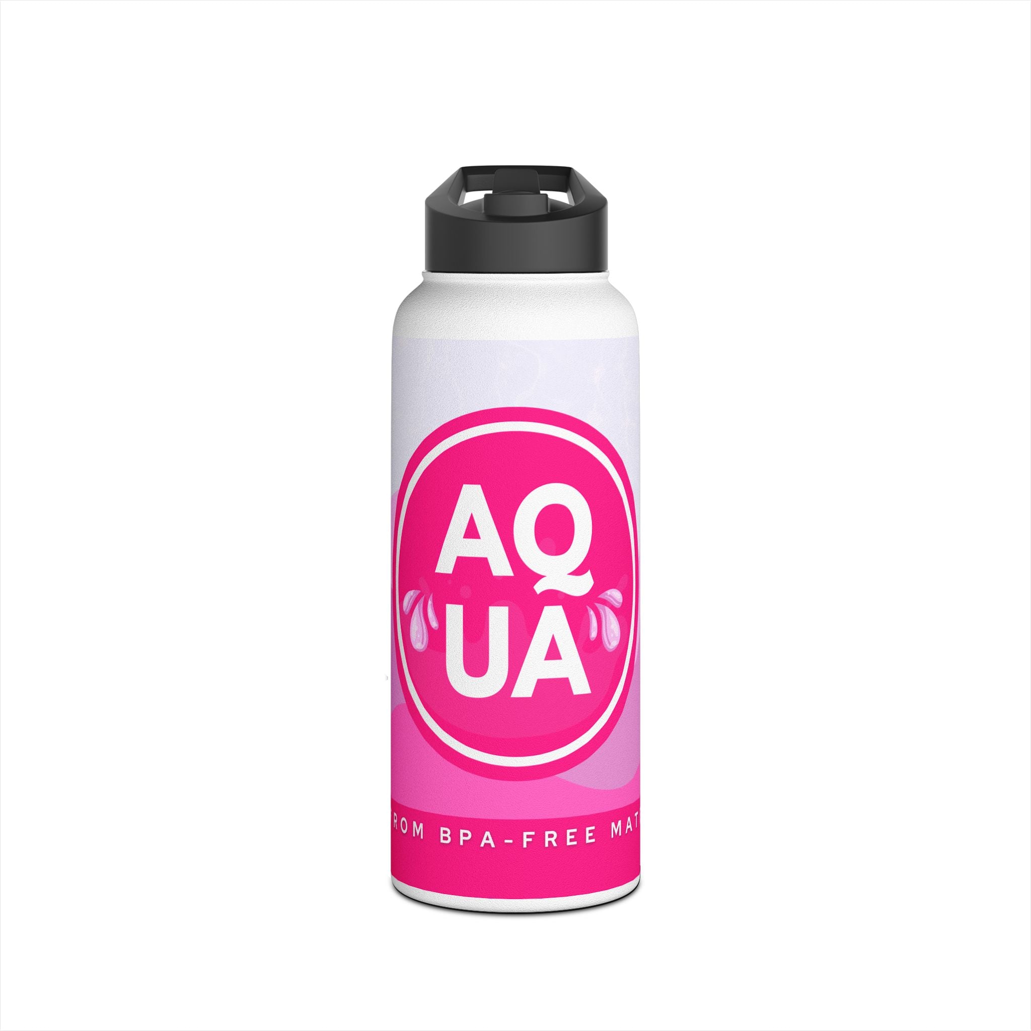 Aqua Stainless Steel Water Bottle, Eco-Friendly Hydration for Travel, Sports, Yoga, Gifts, Outdoor Adventures