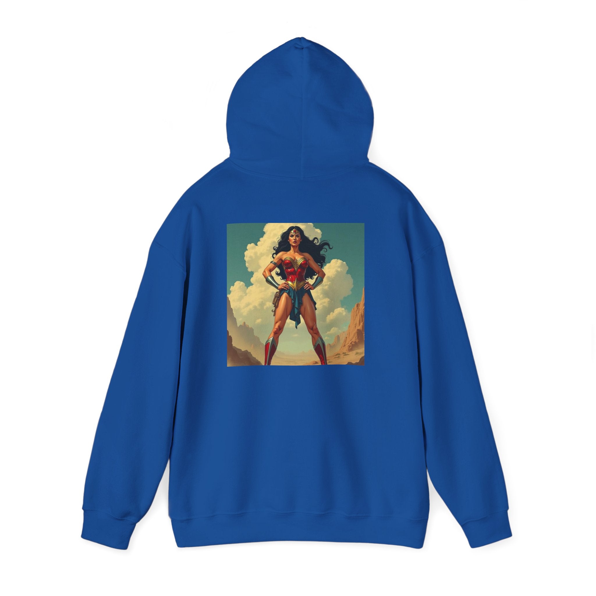 Hooded Sweatshirt - Wonder Woman Design
