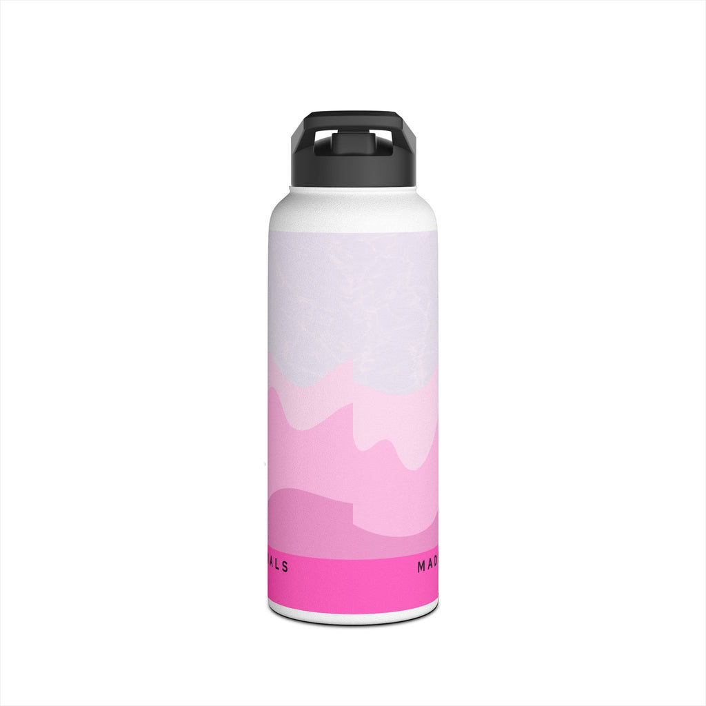 Aqua Stainless Steel Water Bottle, Eco-Friendly Hydration for Travel, Sports, Yoga, Gifts, Outdoor Adventures