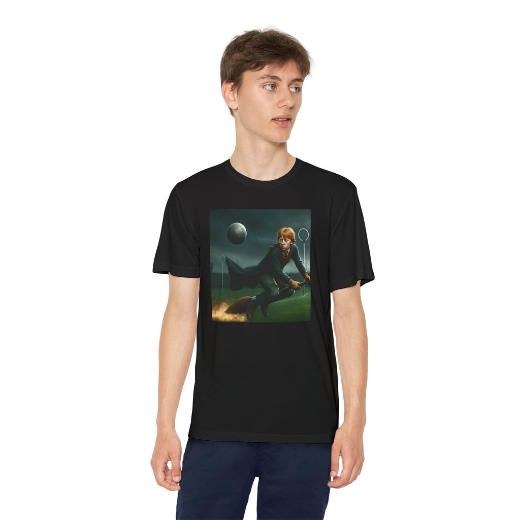 Youth Competitor Tee - Harry Potter, Wizard School Shirt, Magical Kids Top, Hogwarts Fan Gift, Sorcerer's Stone T-Shirt