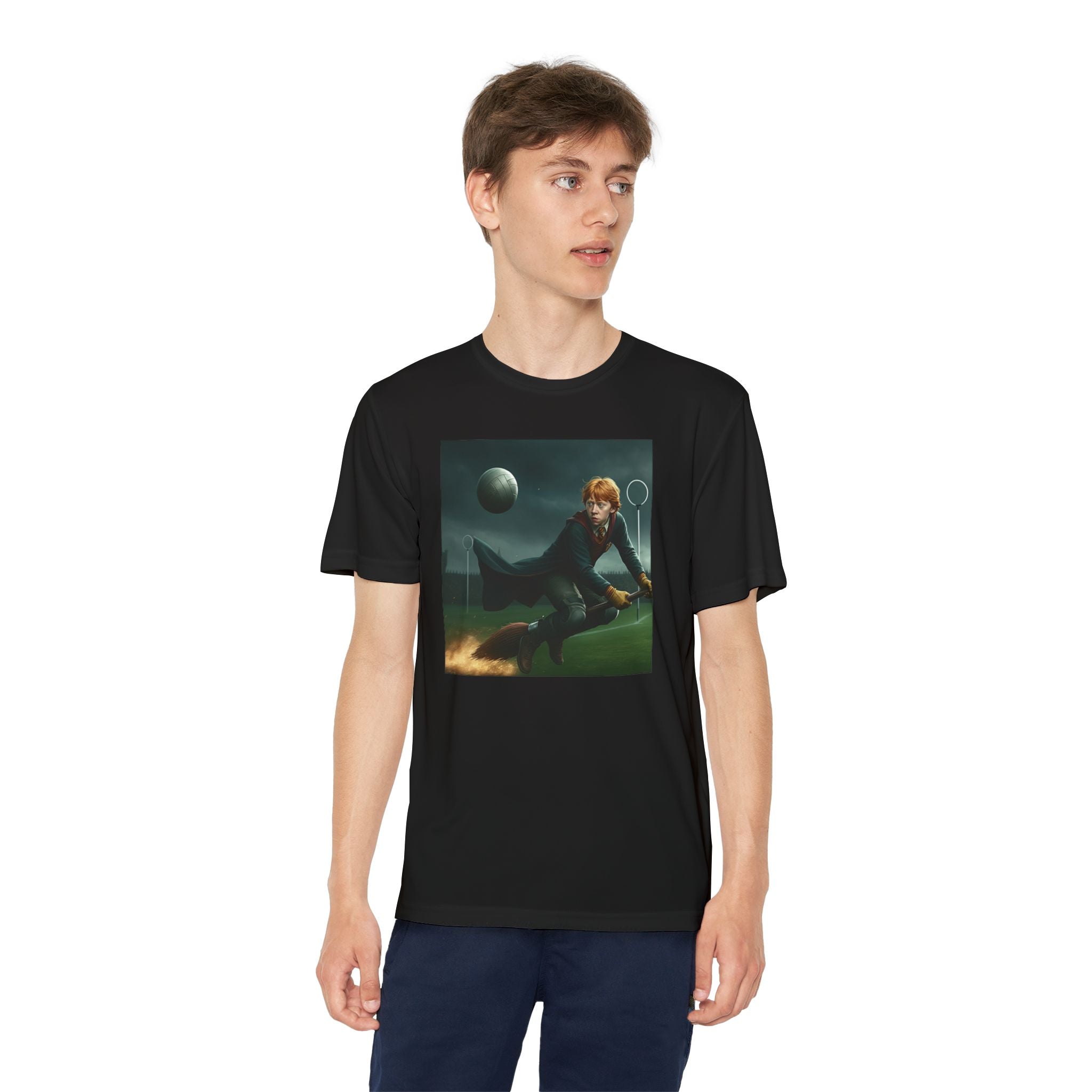 Youth Competitor Tee - Harry Potter, Wizard School Shirt, Magical Kids Top, Hogwarts Fan Gift, Sorcerer's Stone T-Shirt