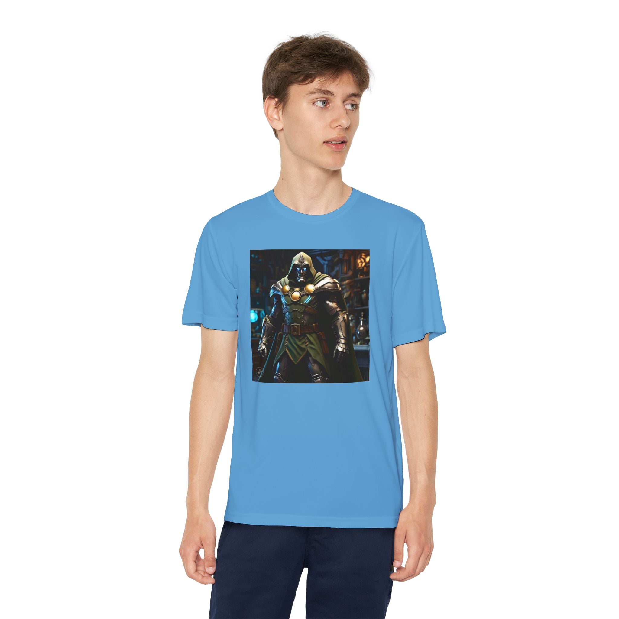 Dr Doom Superhero Marvel Patriotic, Kids Graphic T-Shirt, Boys Hero Top, Girls Comic Book Clothing, Birthday