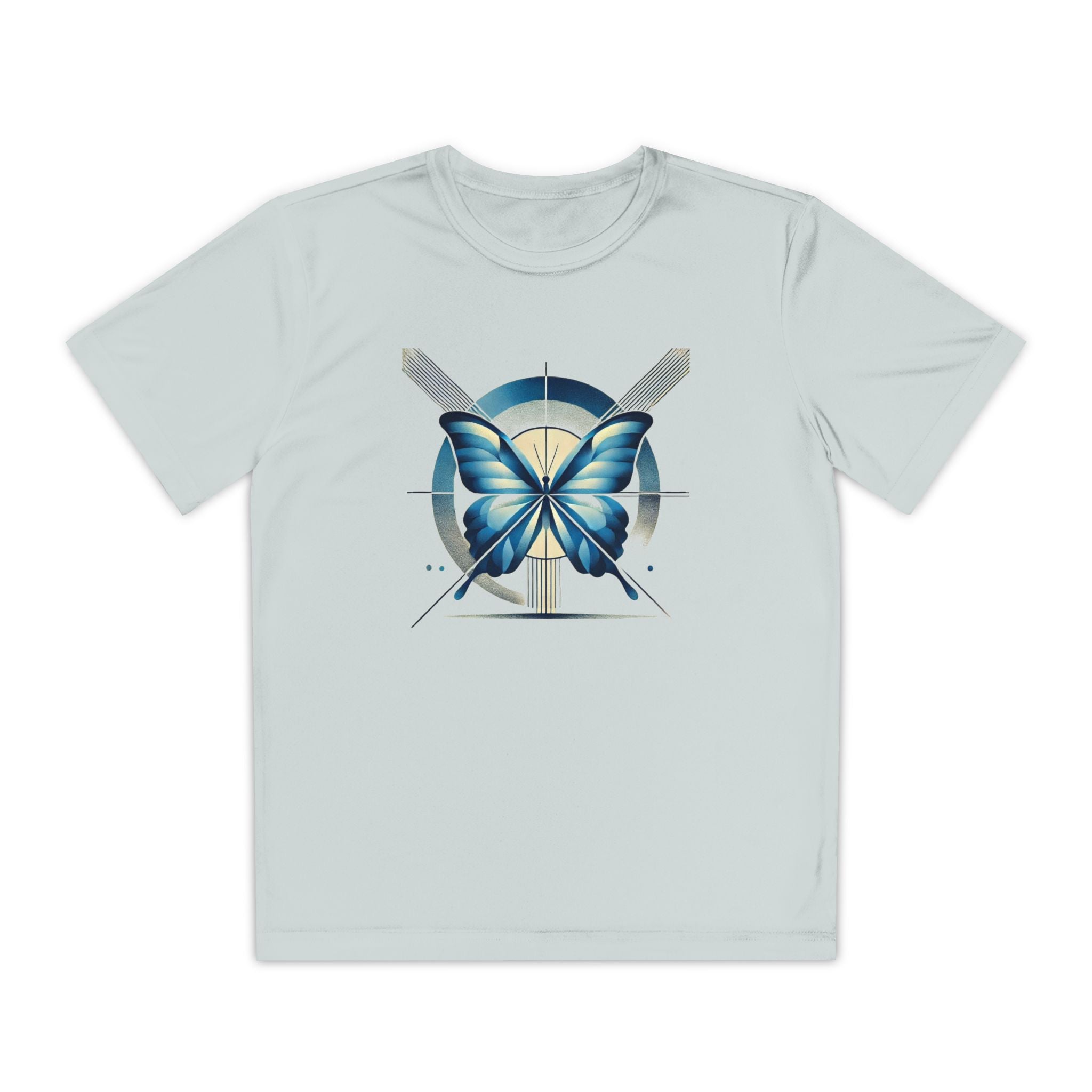 Butterffy Youth T-Shirt Sports Graphic Tee, Cool Athletic Shirt for Kids, Perfect for Sports Events, Team Spirit
