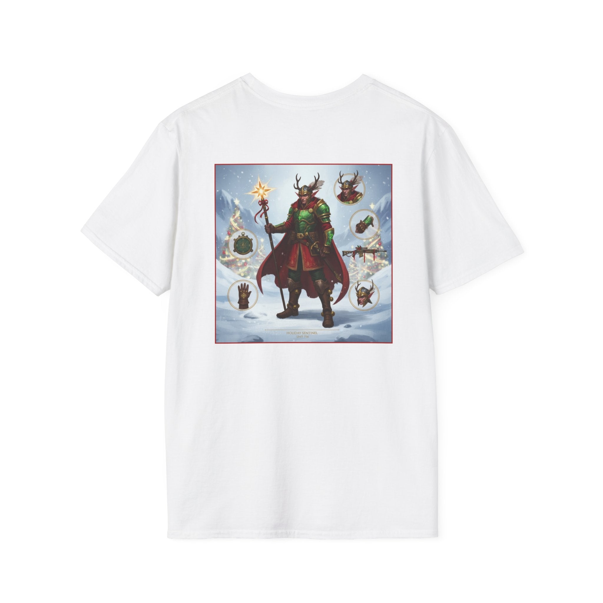 Yule Guard Patriotic Christmas Holiday ~ Unisex Softstyle T-Shirt