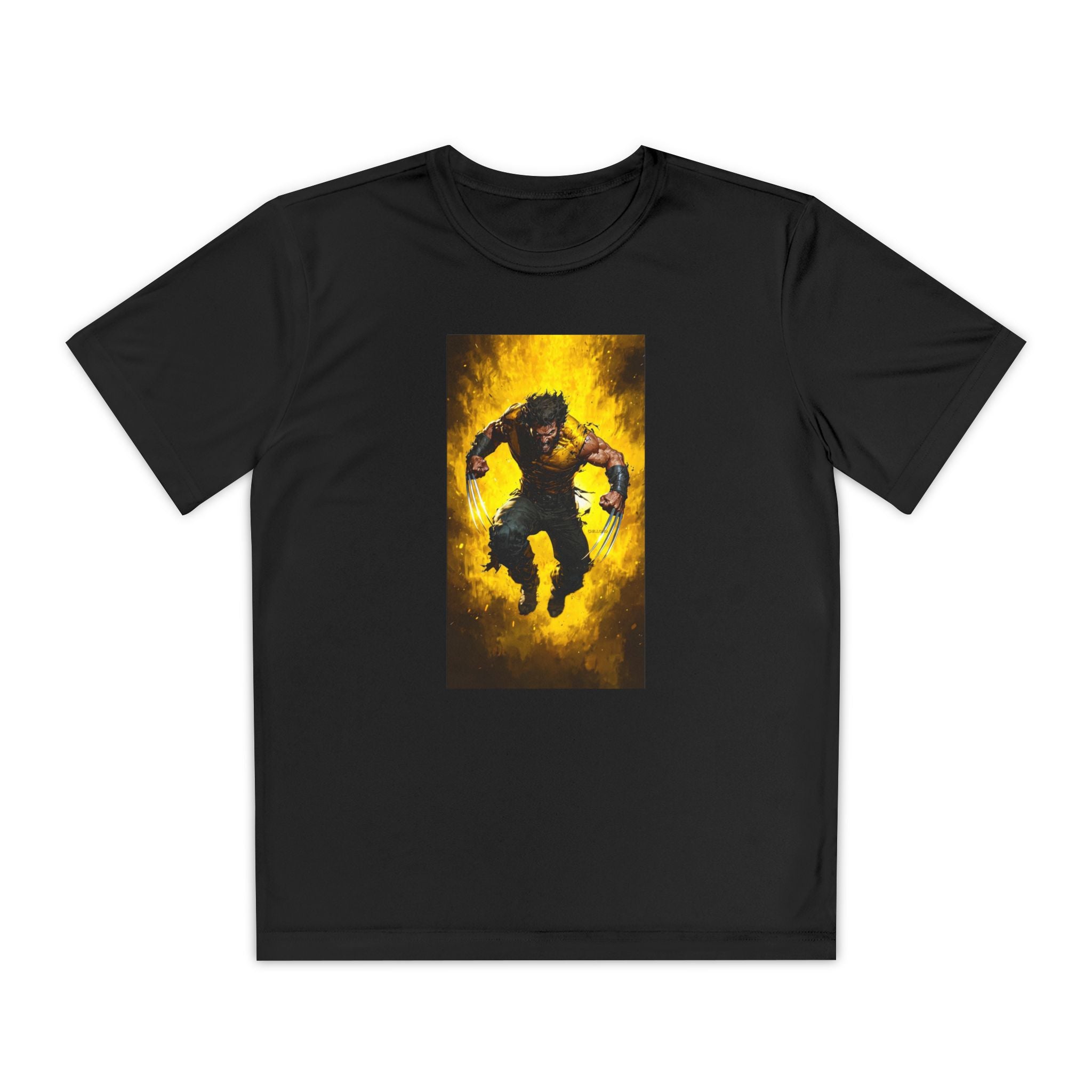 Wolverine Superhero Marvel Patriotic, Kids Graphic T-Shirt, Boys Hero Top, Girls Comic Book Clothing, Birthday