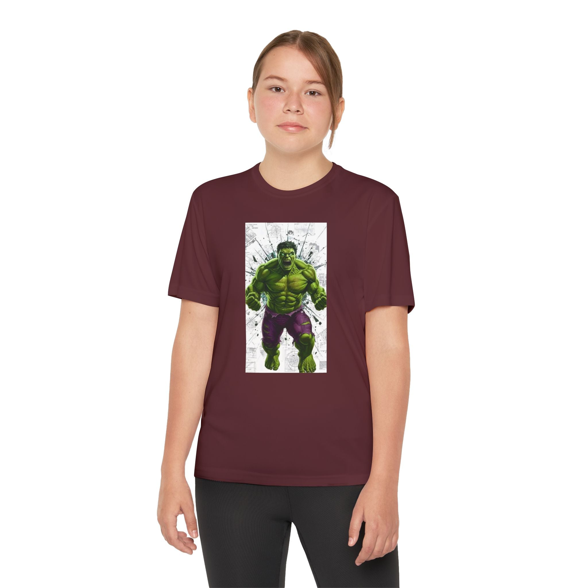 Advengers Youth T-Shirt Sports Graphic Tee, Cool Athletic Shirt for Kids, Perfect for Sports Events, Team Spirit